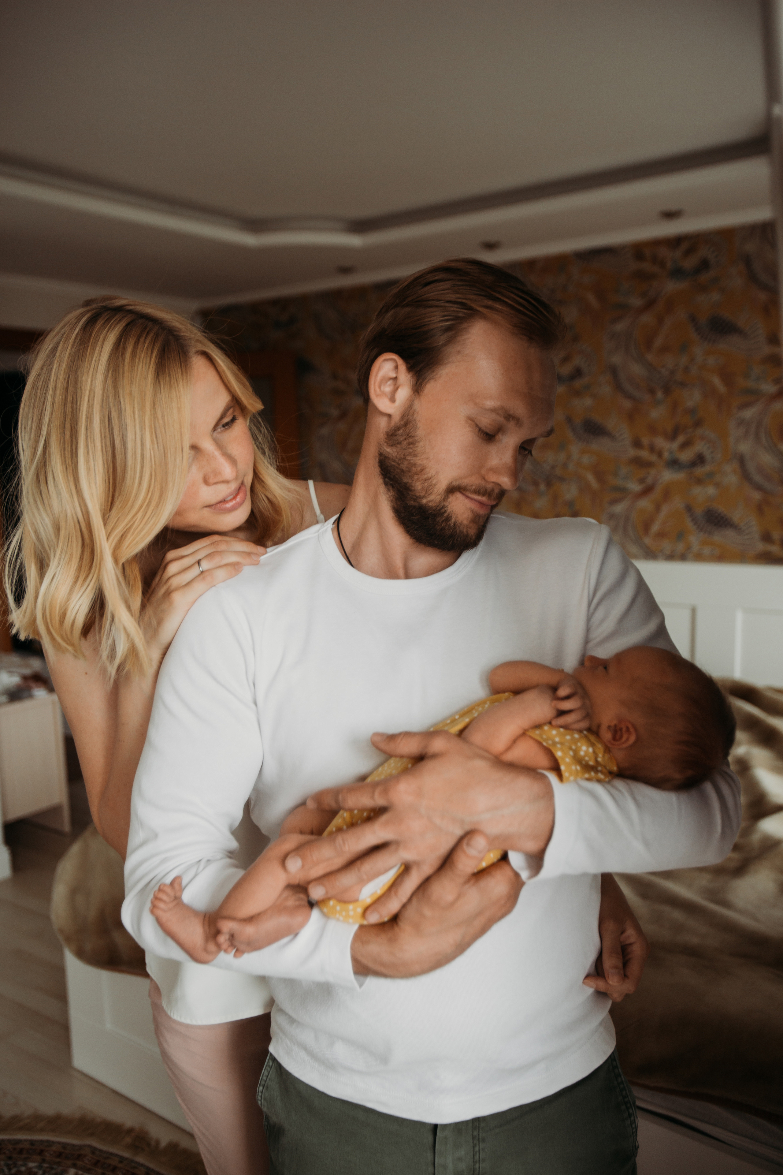 Первый месяц малышки. Фотограф Красноярск Рукосуева Катерина