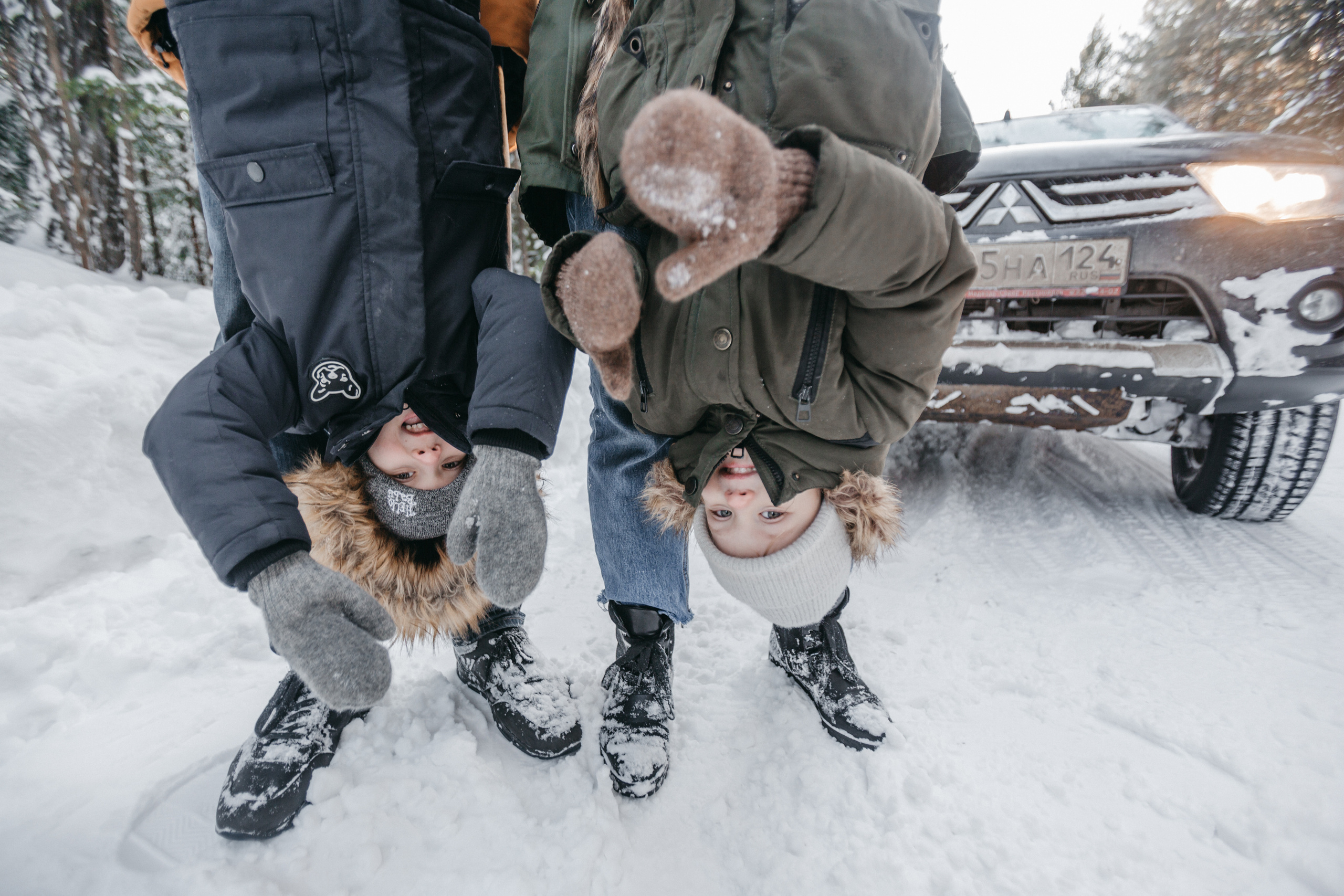 Зимние забавы. Фотограф Красноярск Рукосуева Катерина
