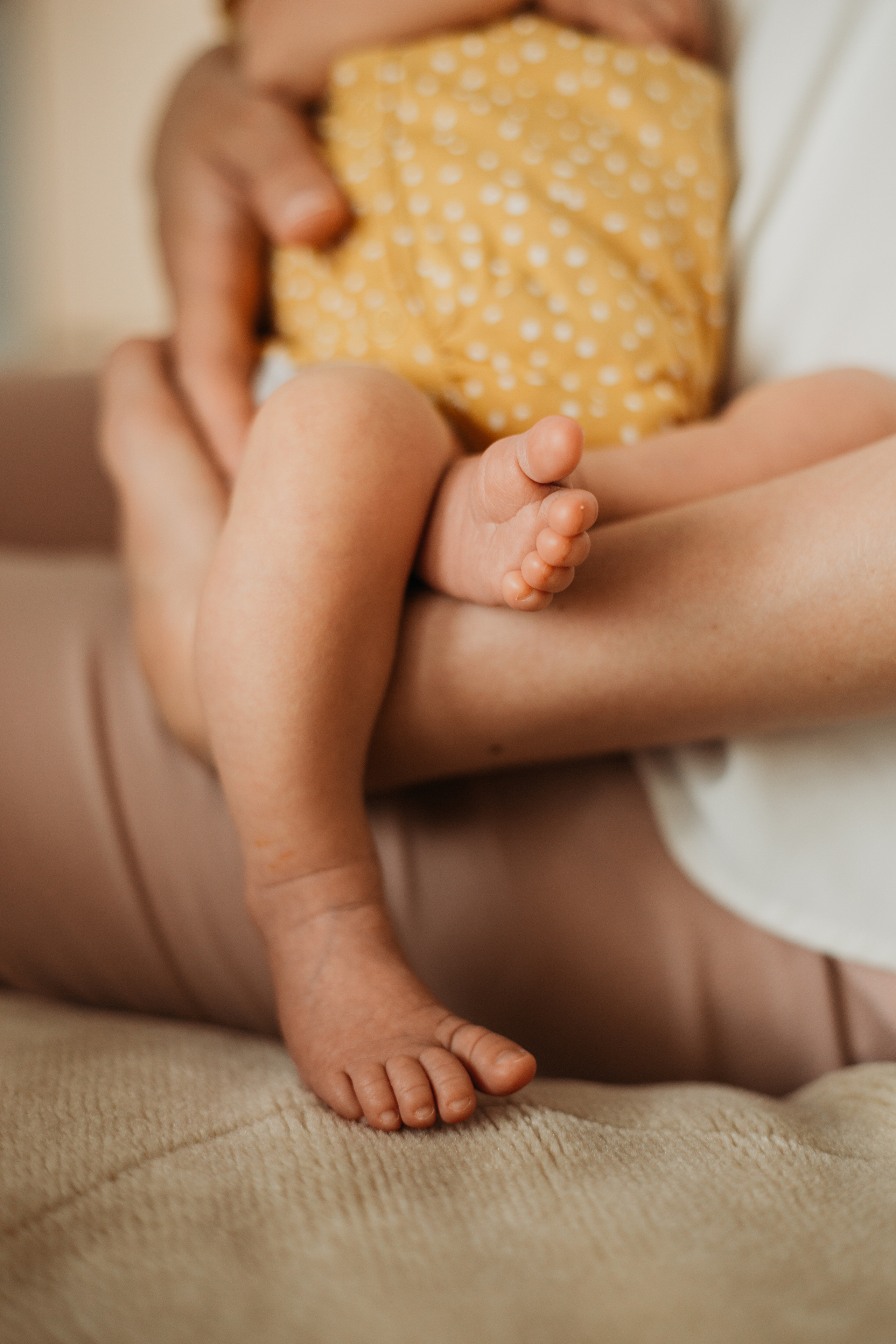 Первый месяц малышки. Фотограф Красноярск Рукосуева Катерина