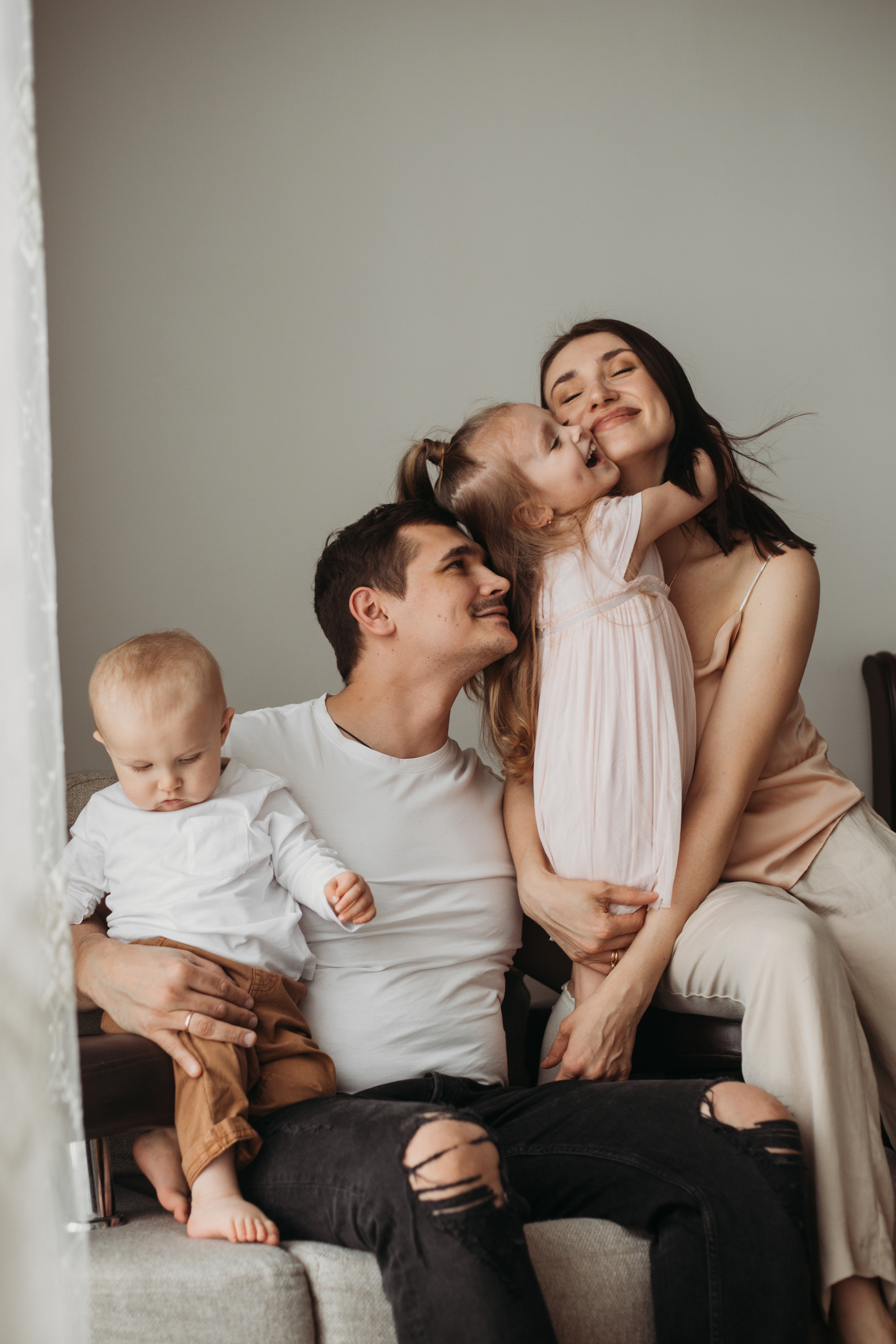 Когда папа дома. Фотограф Красноярск Рукосуева Катерина