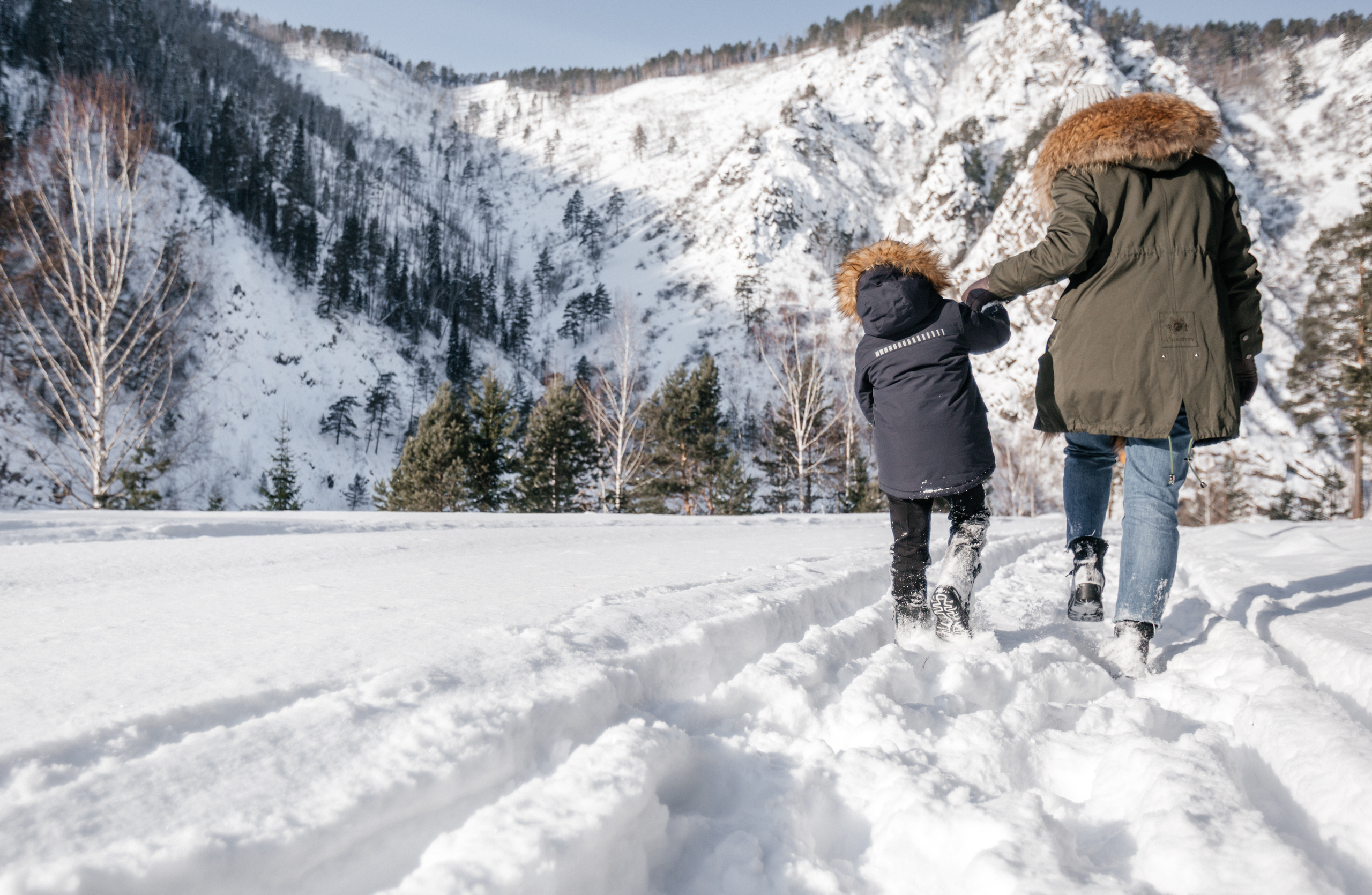 Зимние забавы. Фотограф Красноярск Рукосуева Катерина