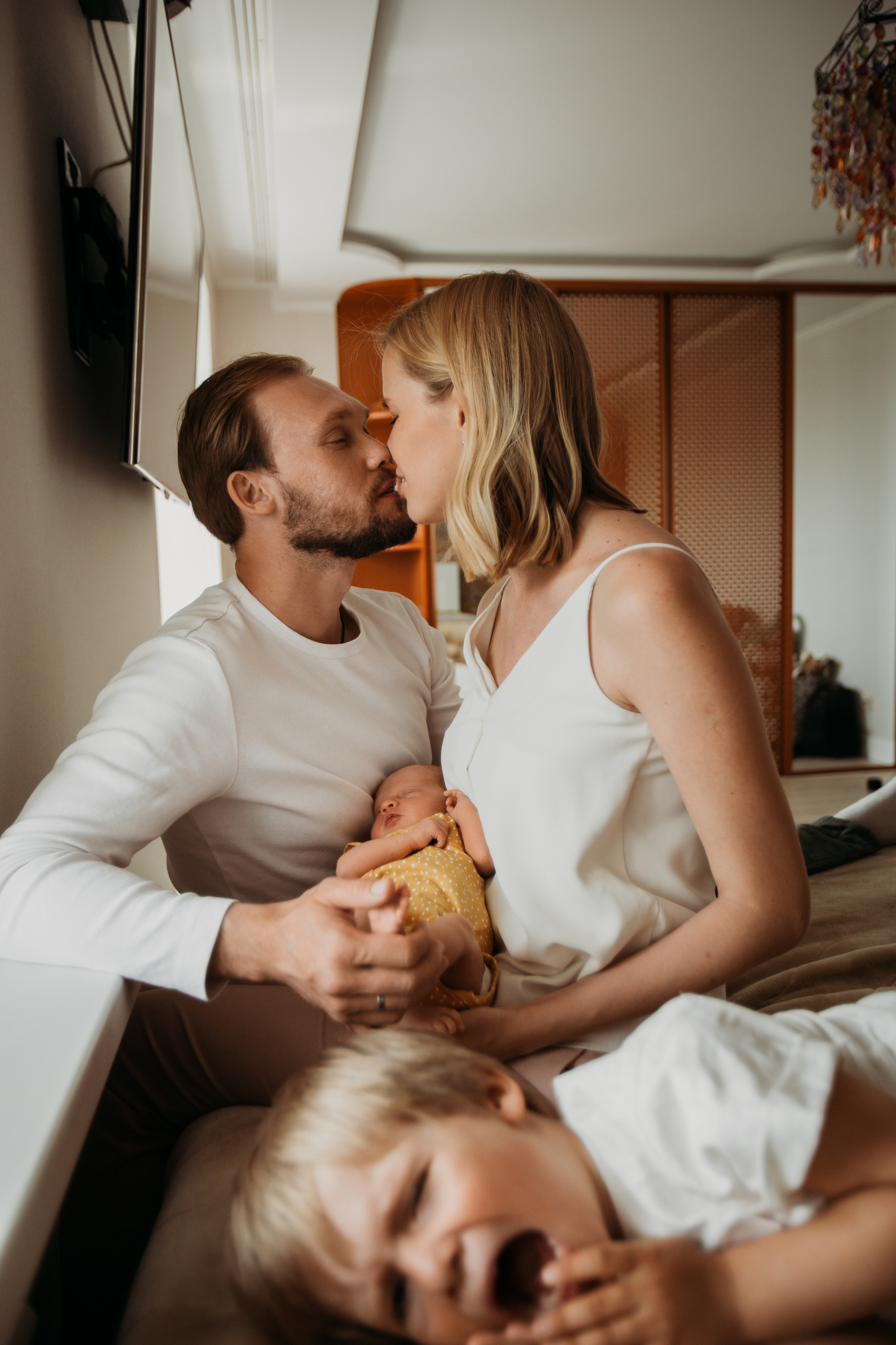 Первый месяц малышки. Фотограф Красноярск Рукосуева Катерина