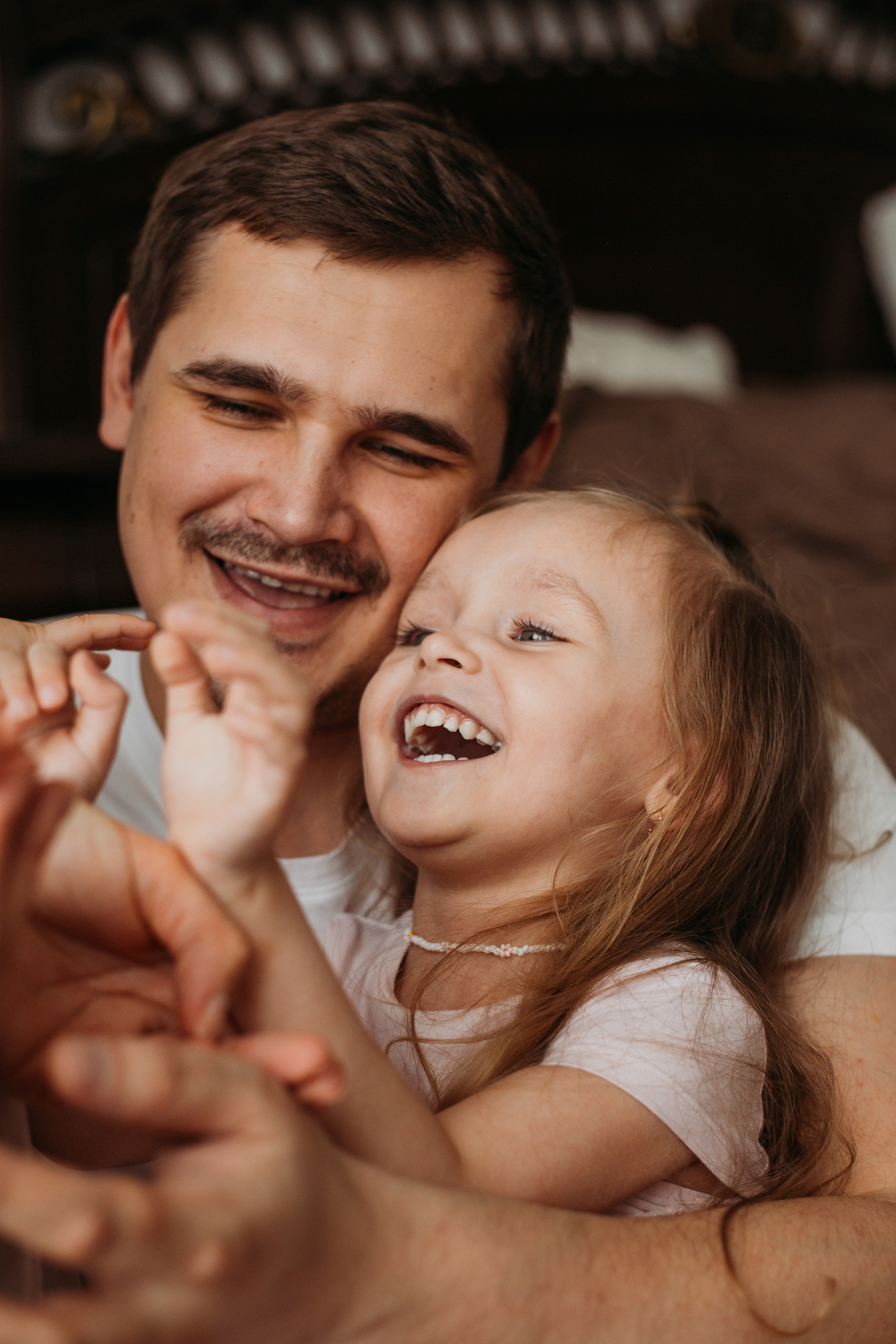 Когда папа дома. Фотограф Красноярск Рукосуева Катерина