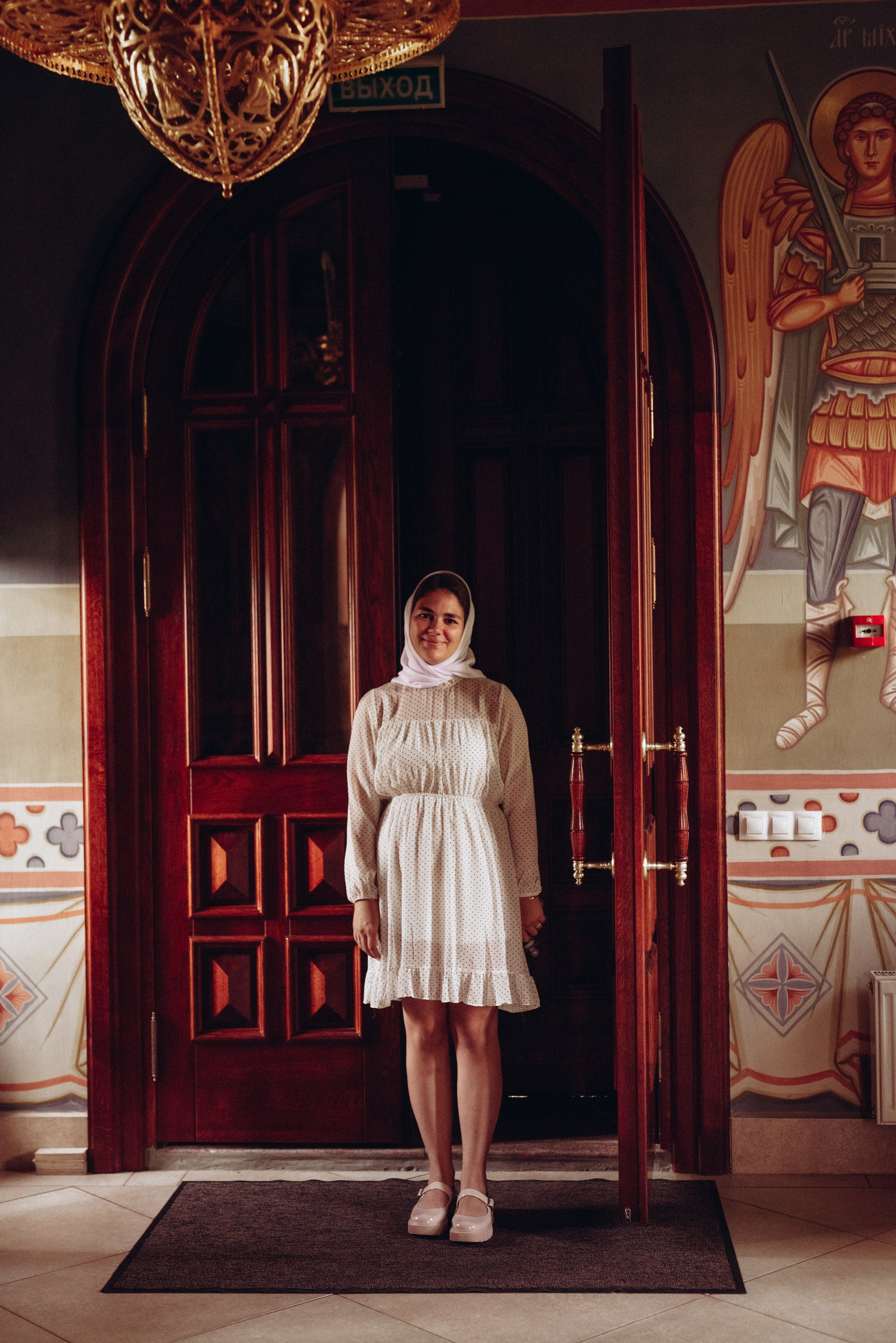 Крещение Ксении и Елизаветы. Фотограф новорождённых и семейный фотограф в Иваново Любовь Капранова