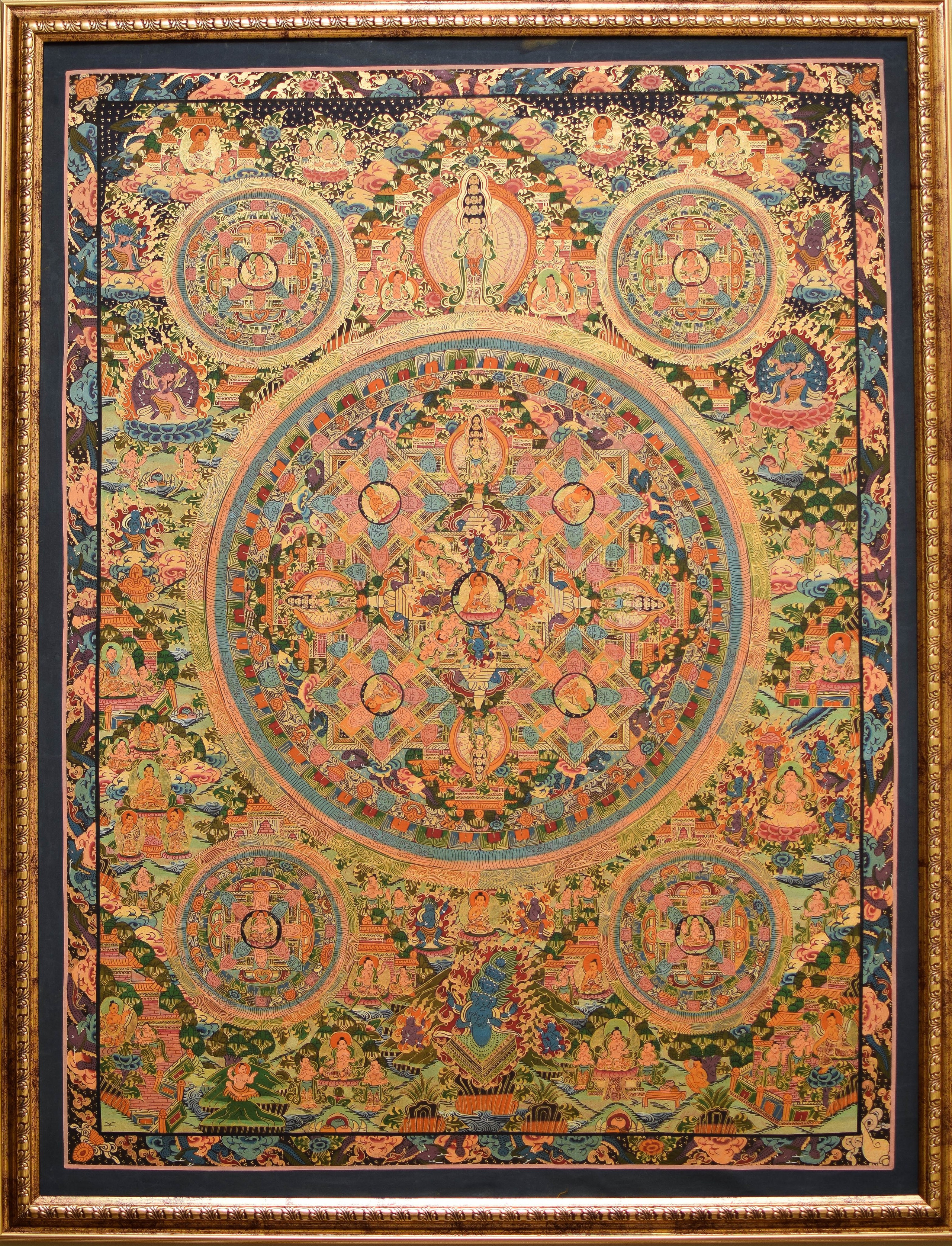 Пробуждающие мандалы. Большой размер 80*80 см. Пробуждающие Картины. Мандалы бесконечности