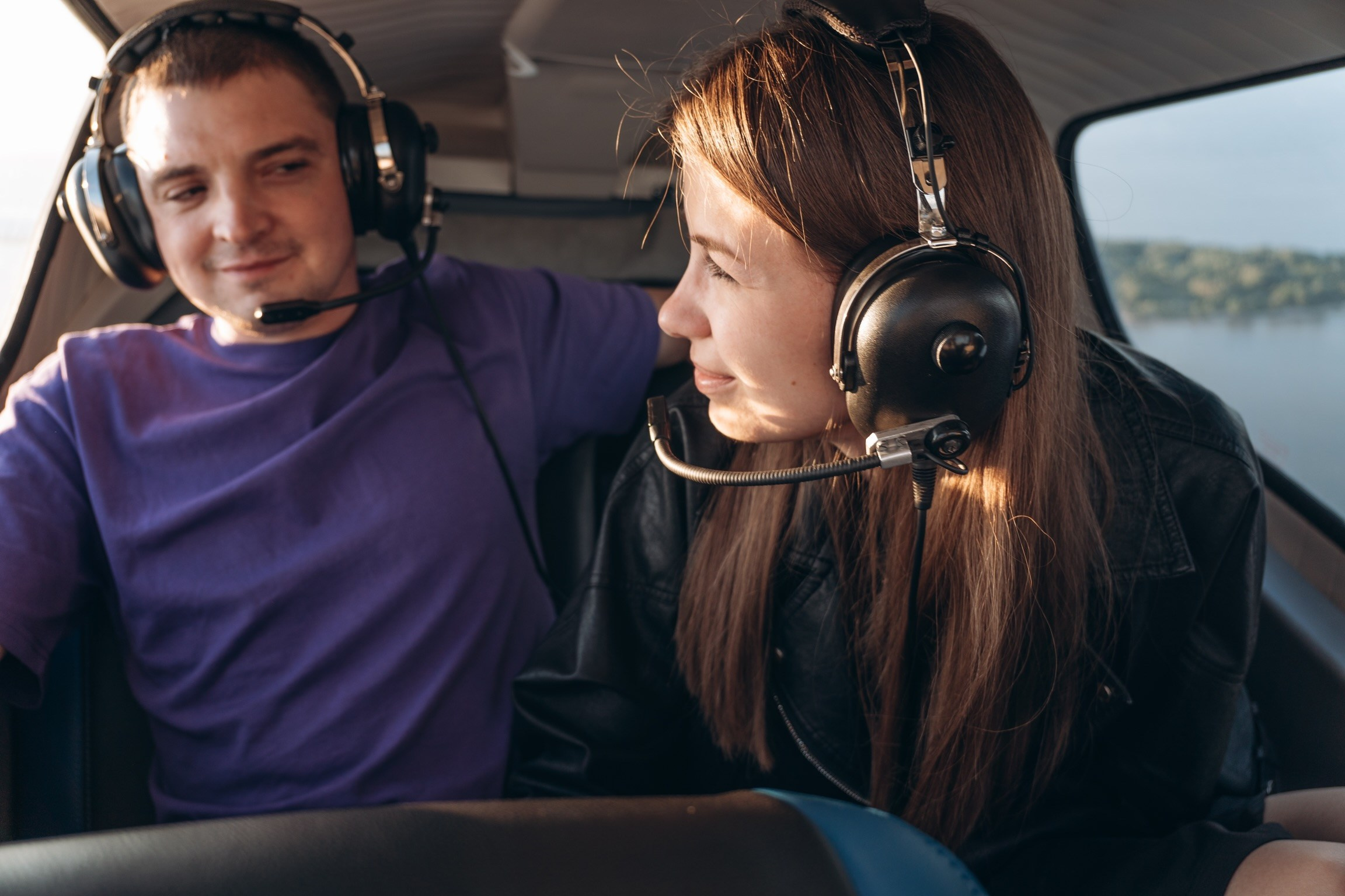 фотосессия в самолете