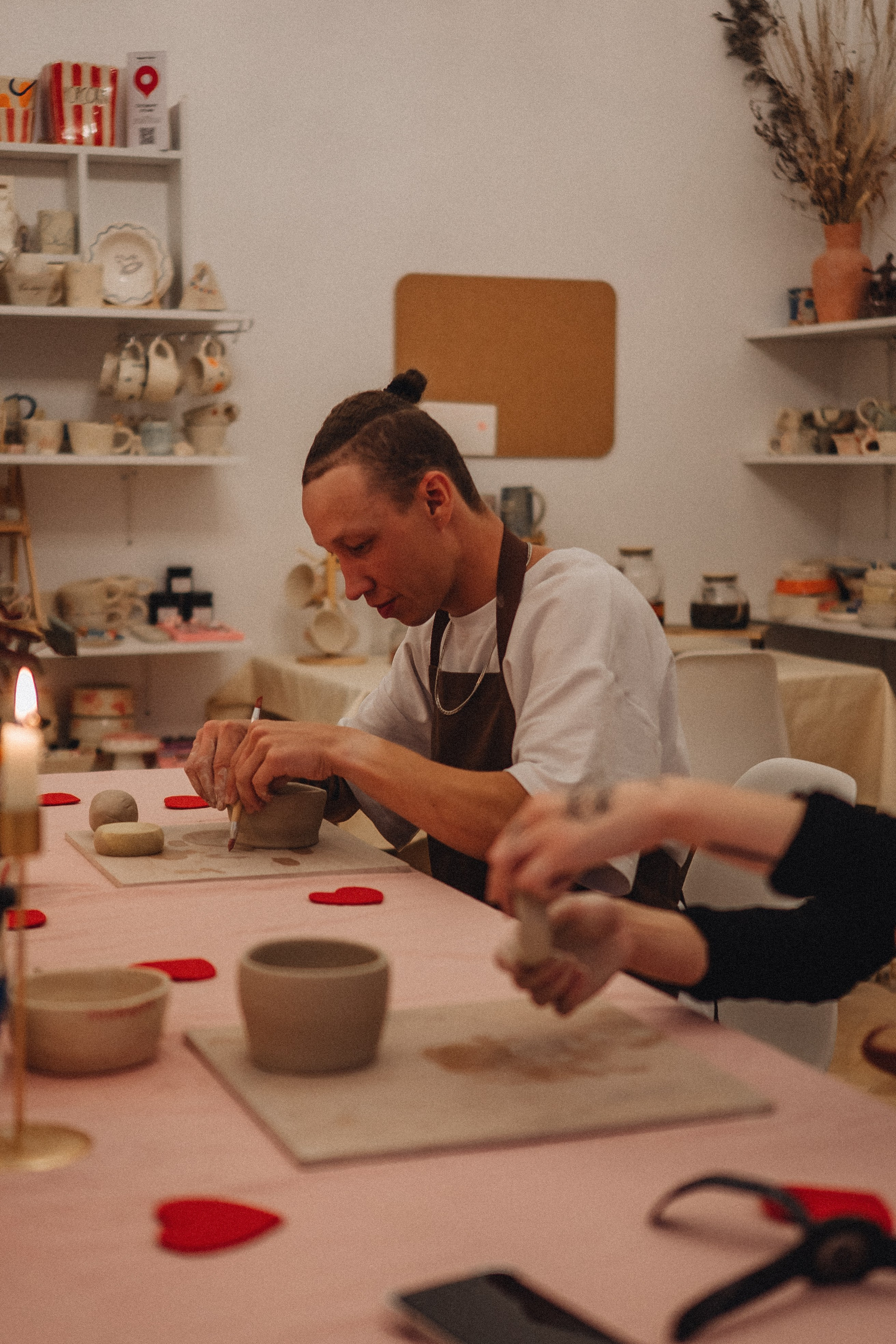 СВИДАНИЕ В ГОНЧАРНОЙ МАСТЕРСКОЙ. Профессиональный фотограф, Санкт-Петербург — Виктория Богомолова