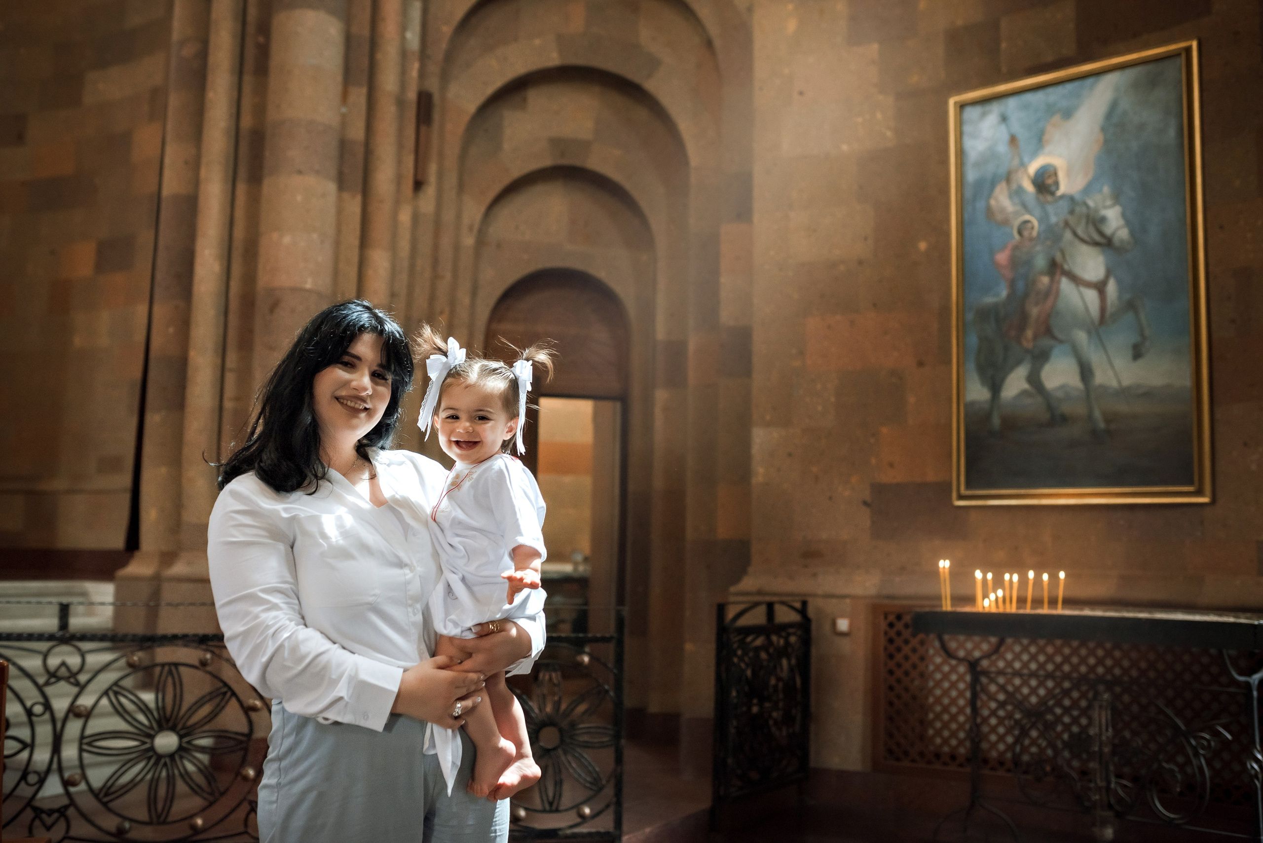 Крещение Миланы в Церкви Сурб-Арутюн. Семейный фотограф в Ростове-на-Дону Татьяна Литвинова