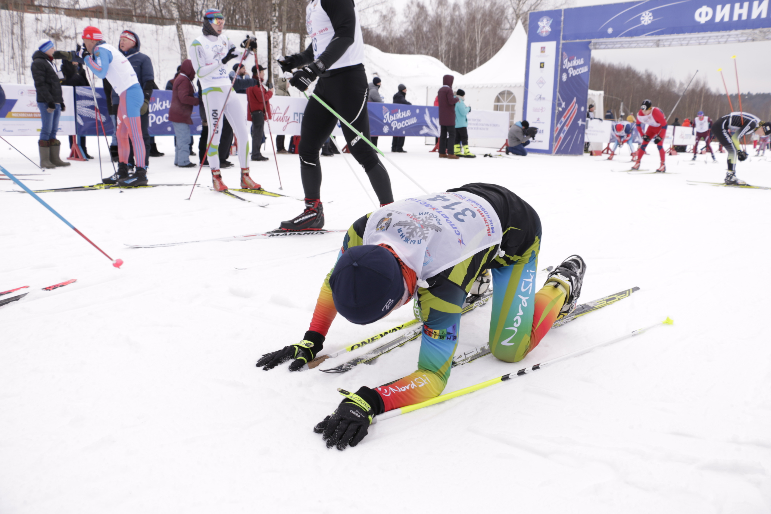 Лыжня россии, лыжный спорт, лыжи, лыжные соревнования, лыжня россии 20. Мария Ткаченко. Документальная фотография