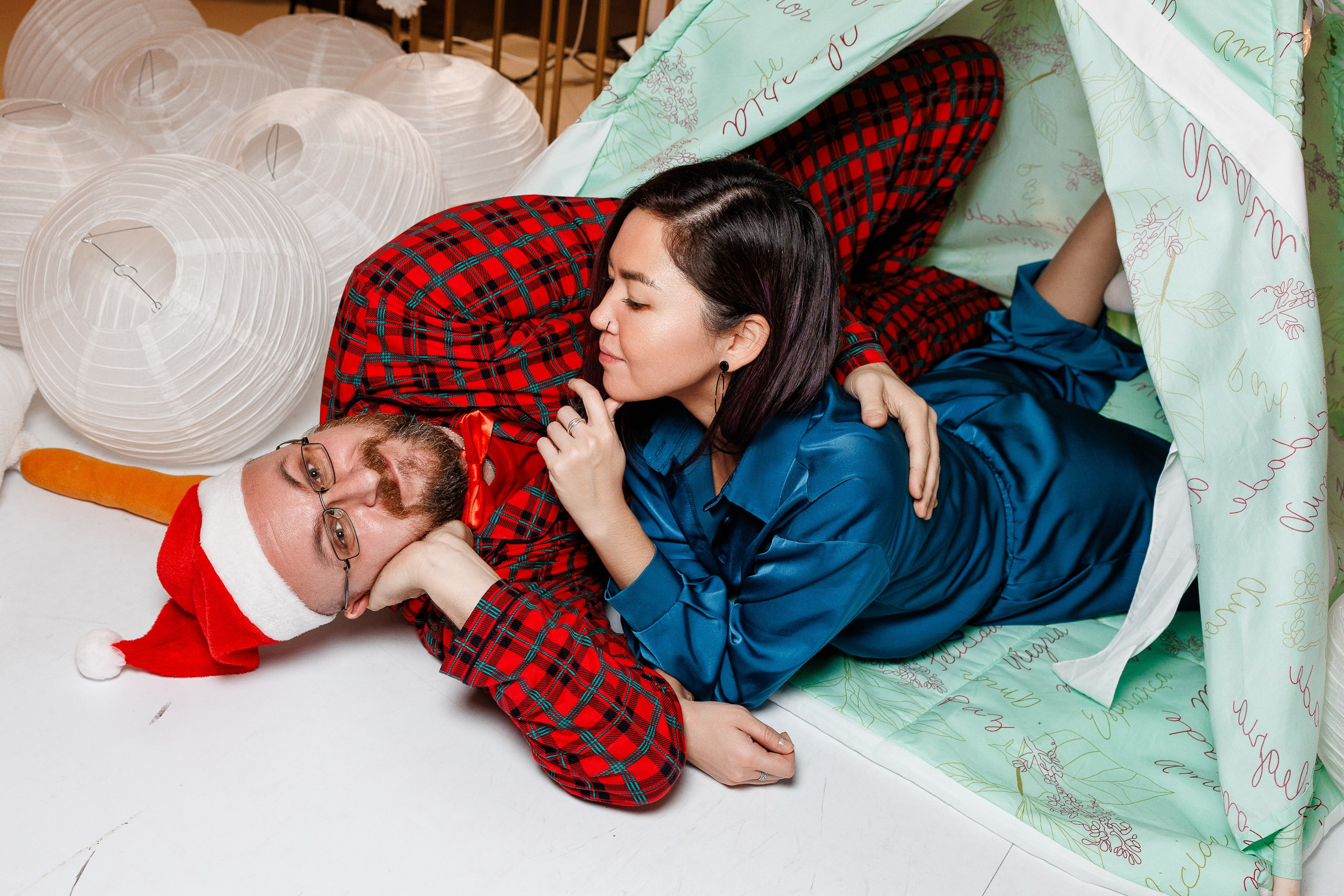 Пижамный новогодний корпоратив АРТВ. Фотограф в Санкт-Петербурге — Сергей Петров