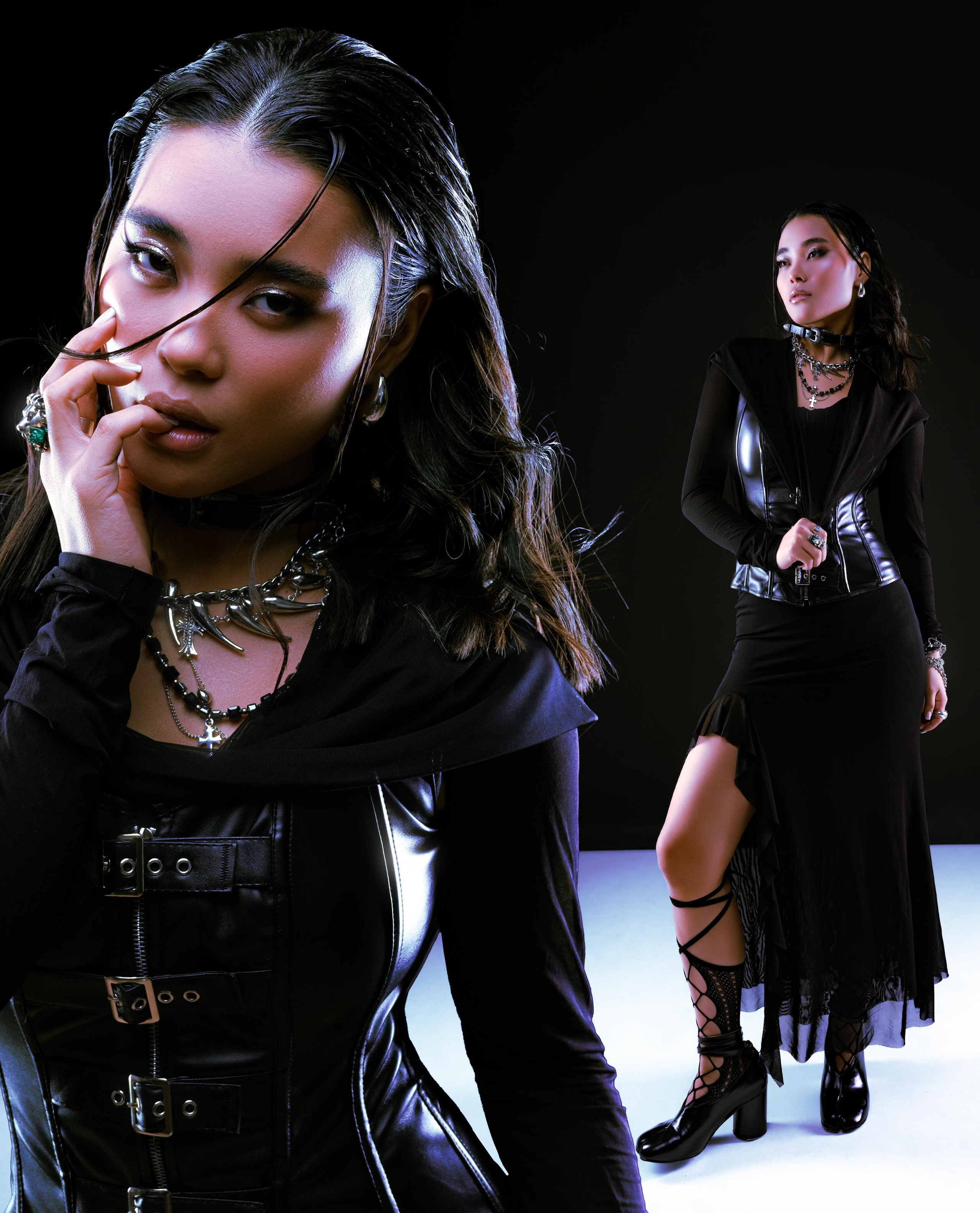 Silk black. ART фотограф NBIRDIE