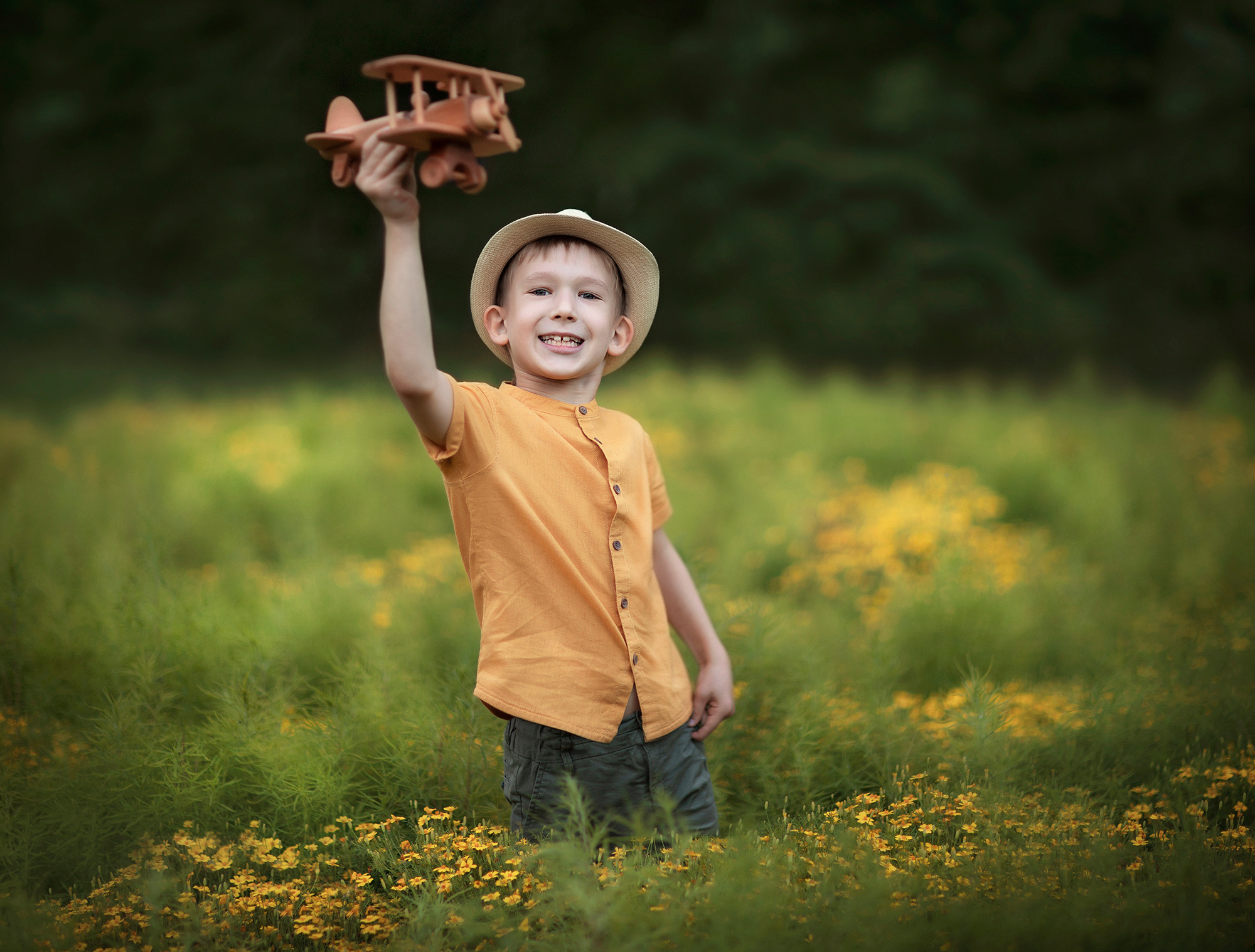 Фотосессия на природе в парке в Москве. Детский и семейный фотограф в Москве Лина Левина