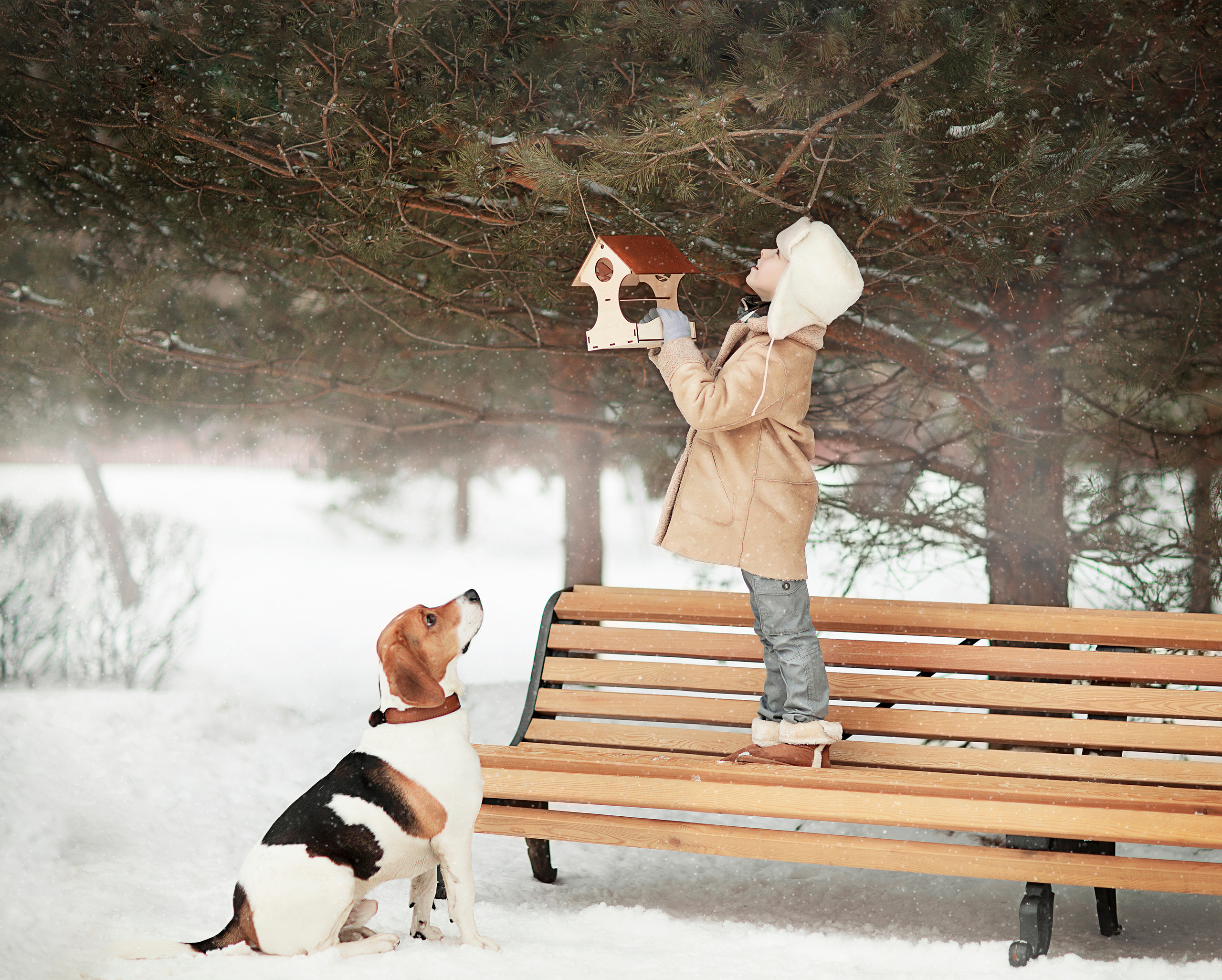 Фотосессия с животными в Москве. Детский и семейный фотограф в Москве Лина Левина