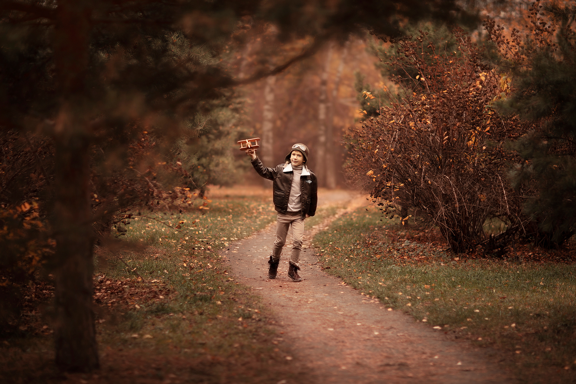 Фотосессия на природе в парке в Москве. Детский и семейный фотограф в Москве Лина Левина