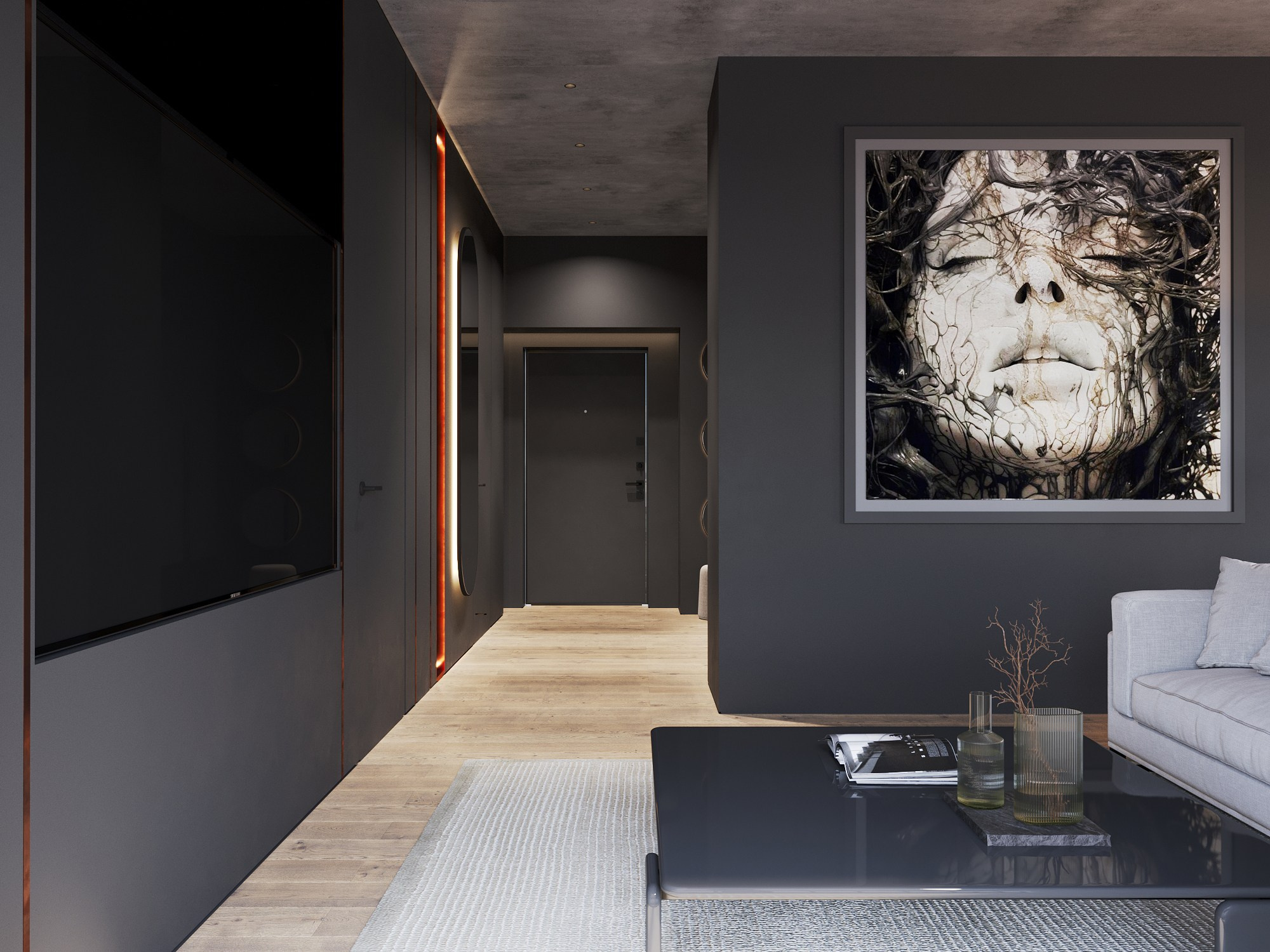 Квартира. Клиент Шубина Мария. Евгений Пырков — 3d визуализатор интерьеров и экстерьеров России