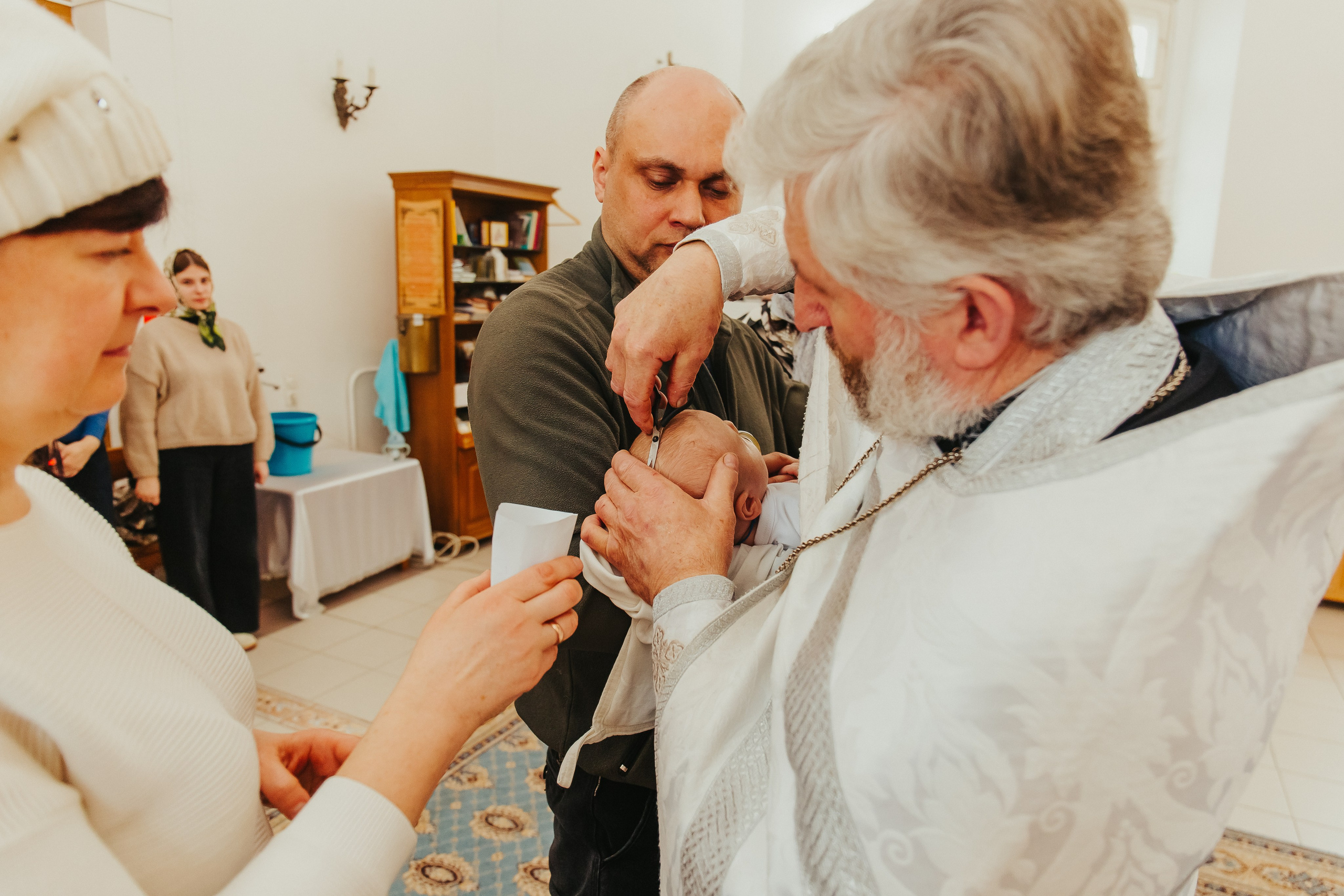 Фотосъемка крещения ребенка. Фотограф новорожденных и детский в Сергиевом Посаде Кругликова Юлия