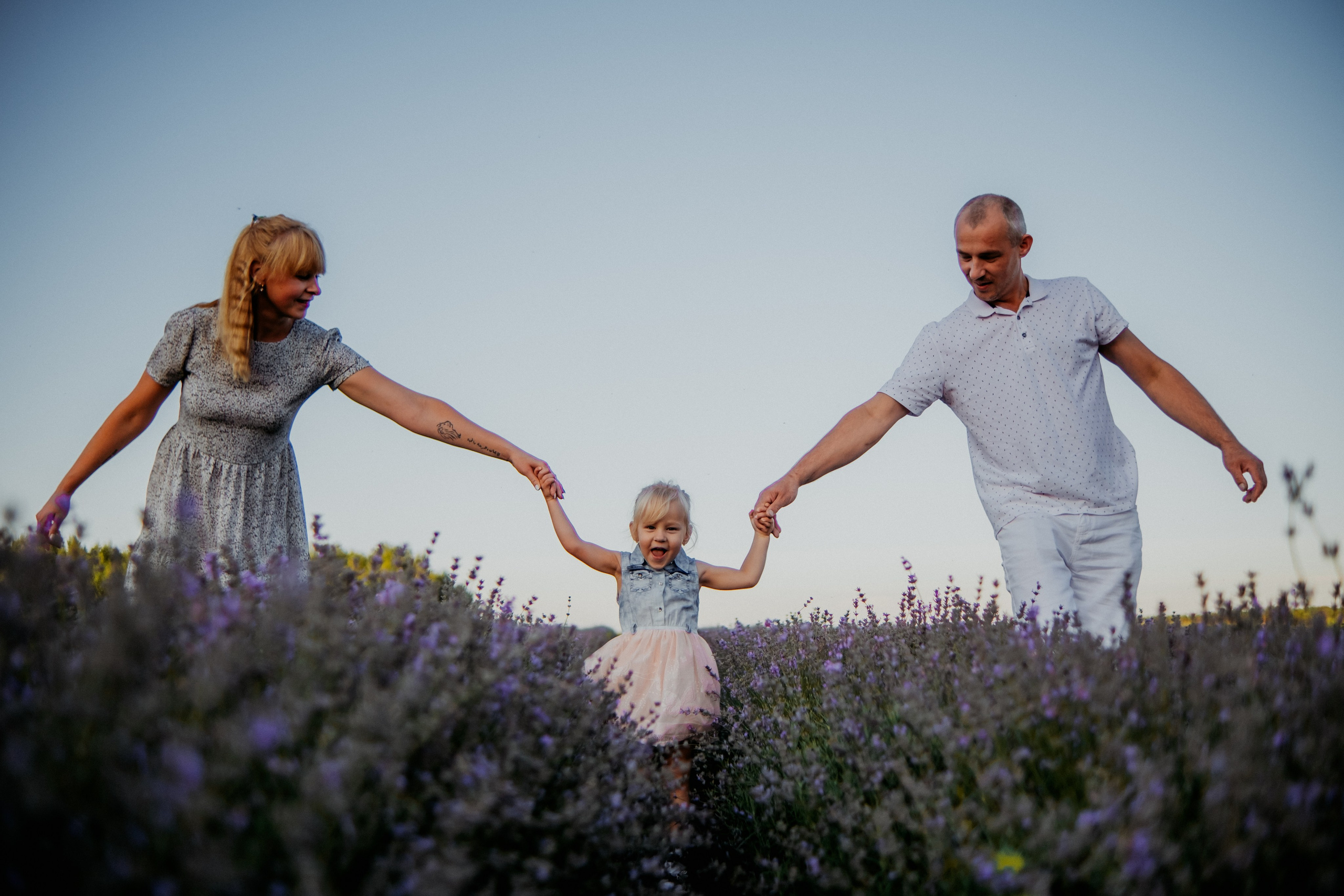 Семейная съемка в лованде. Nattie.ph