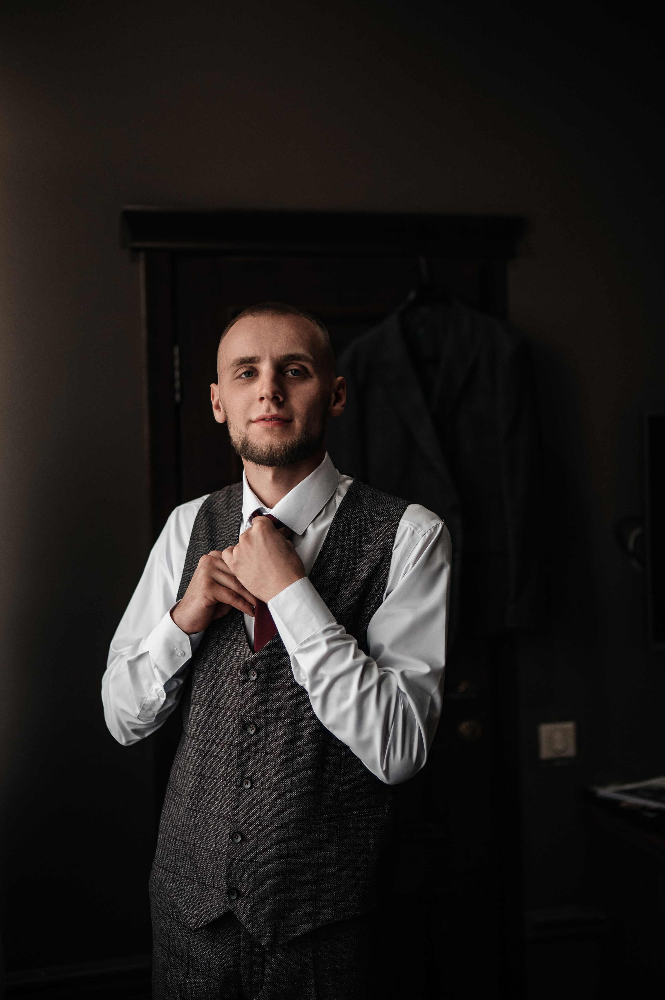 Максим и Наталья. Сборы, прогулка. Фотограф Екатерина Бочарникова