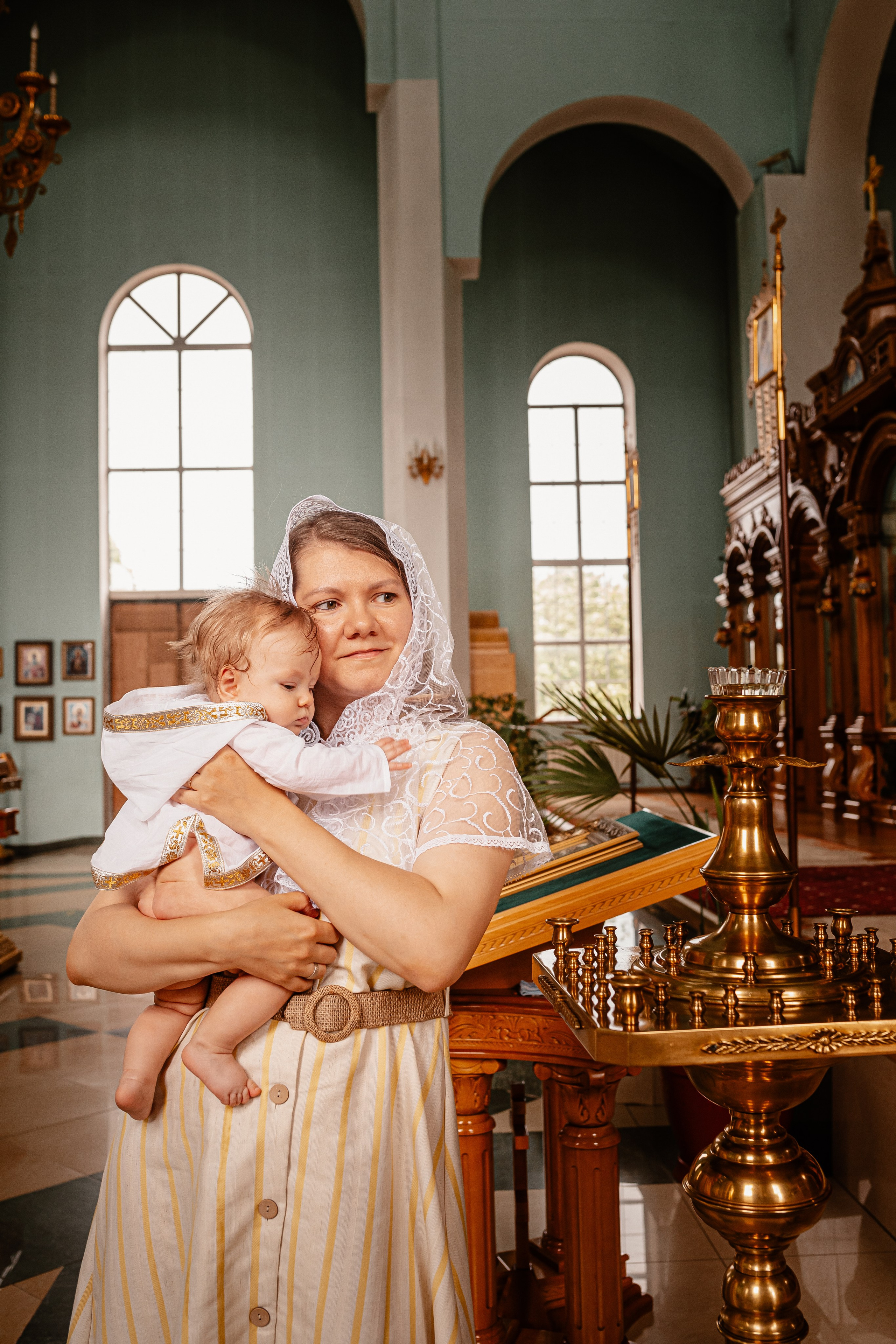 Крещение в Кропоткине. Свадебный фотограф Кропоткин Краснодар