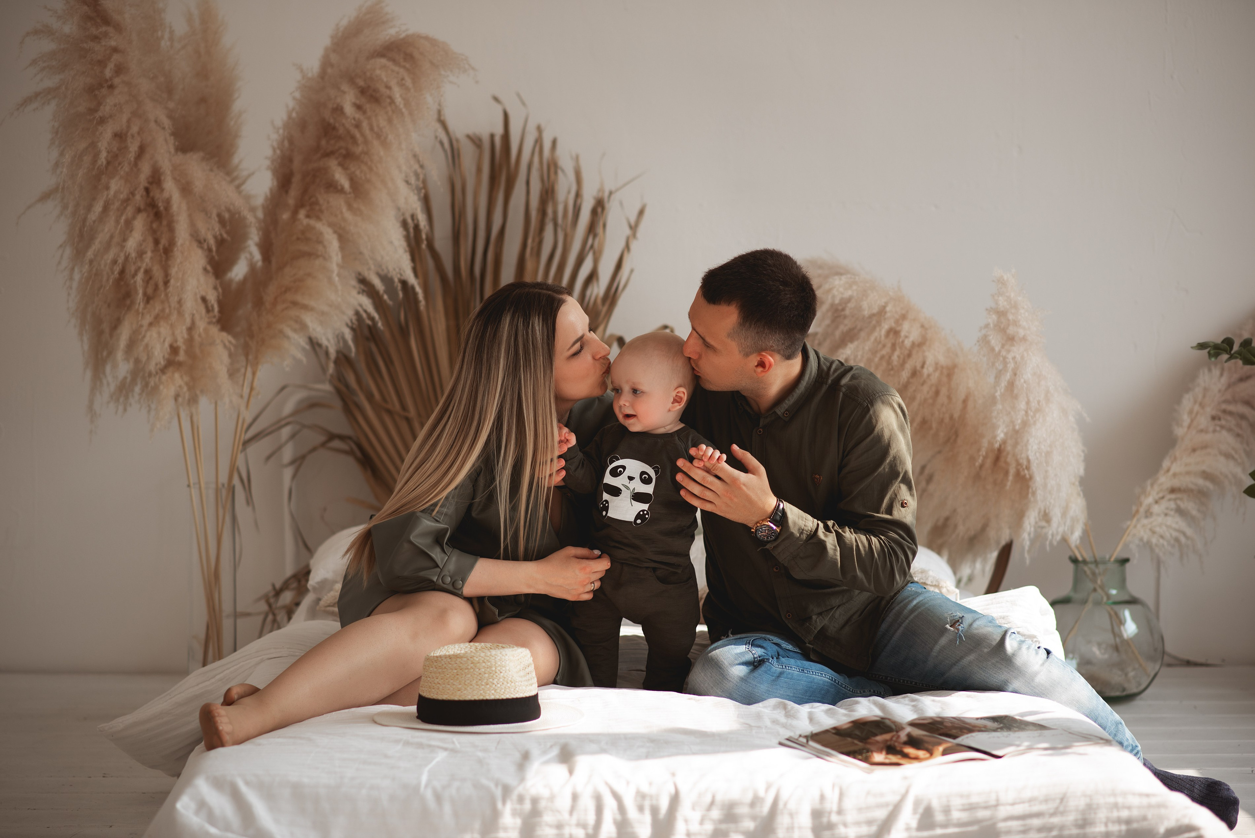 Семейная фотосессия Полина Игорь Богдан. Семейный фотограф в Южно-Сахалинске Анастасия Лимарева