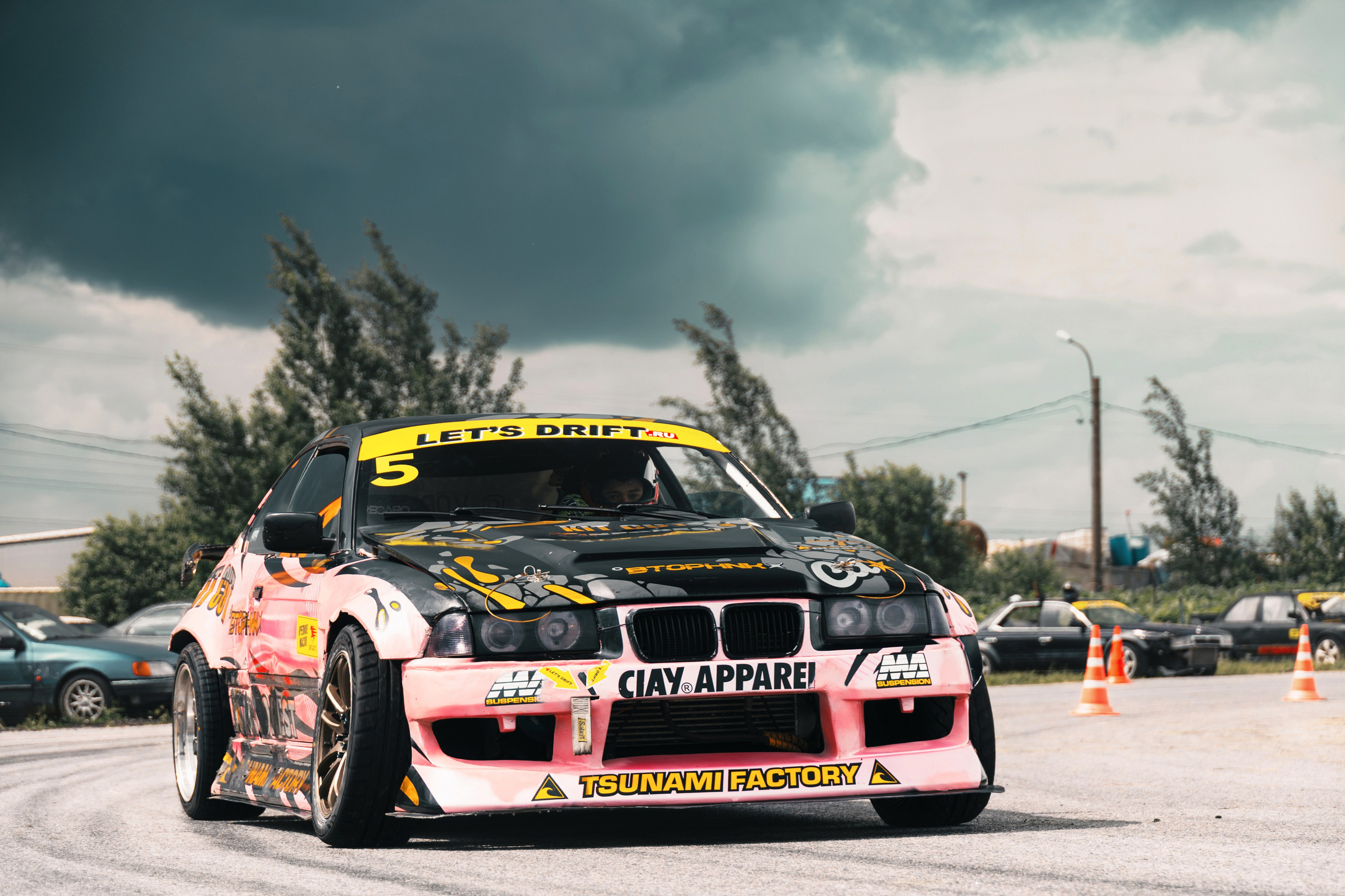 Фоторепортаж с «Больших Гонок» — дрифт, драг, звук