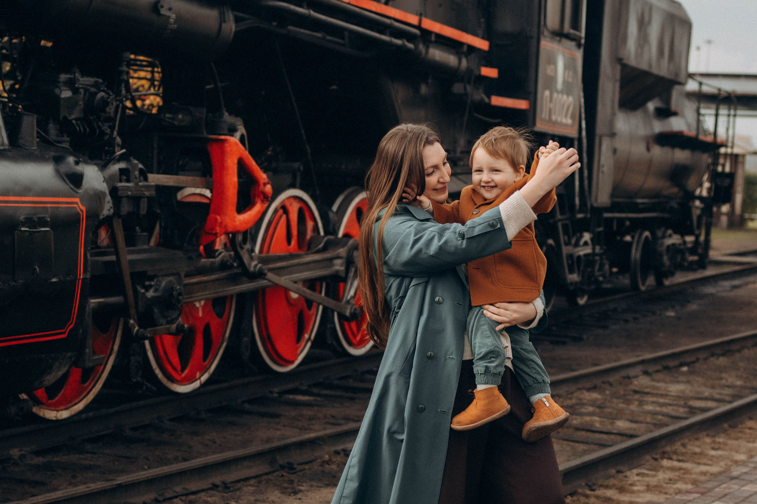Любовь и паровозы. Семейный и женский фотограф в Москве Коновалова Олеся
