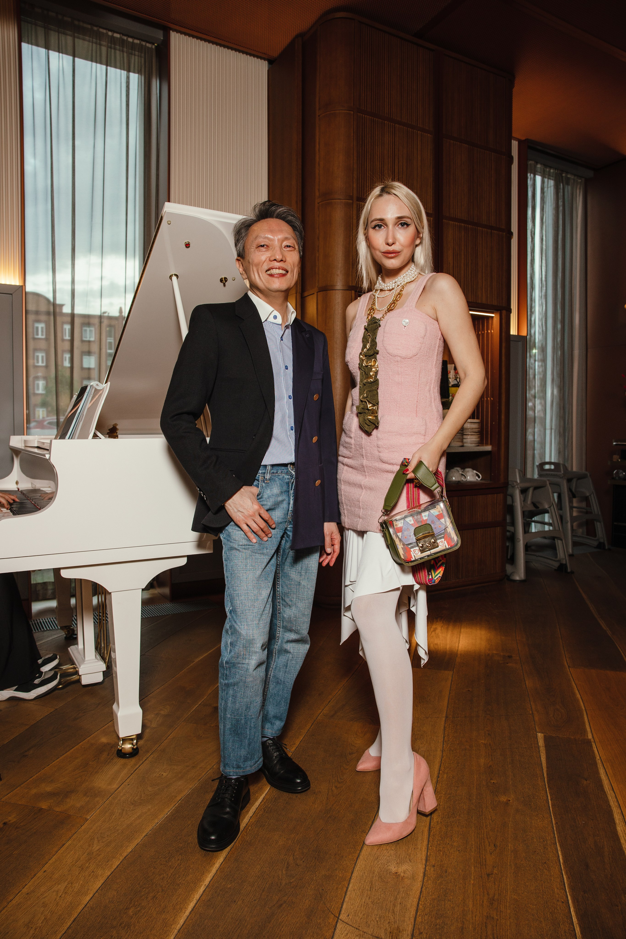 Презентация Russian Fashion Dom в ресторане Shagal. Контент фотограф в Москве и области Елена Кулакова