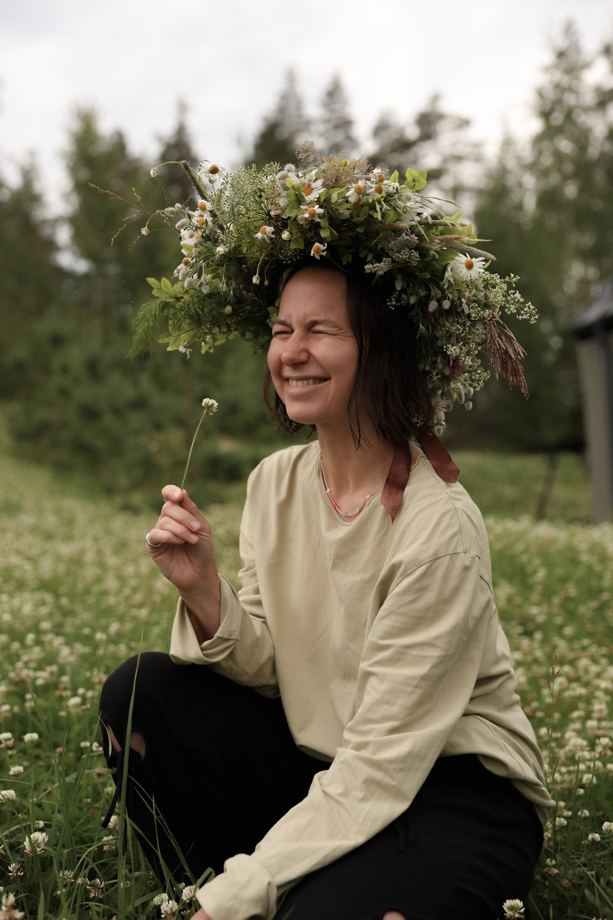 Даша в лесу. Ваш семейный newborn и lifestyle фотограф в СПБ Наталья Журавлева