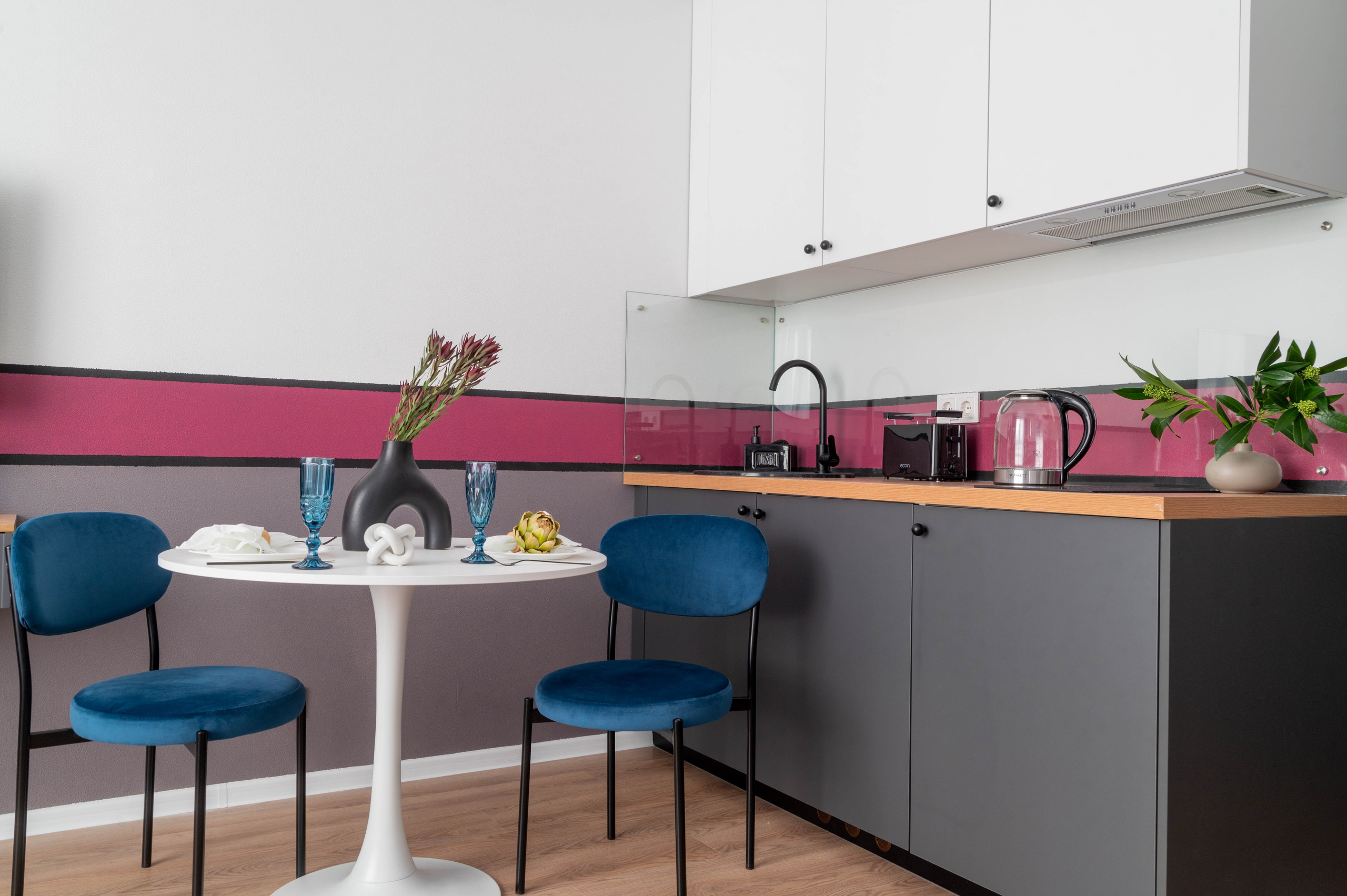 Съемка студии для посуточной аренды ЖК «Волга Парк». Интерьерный фотограф в Ярославле. Вероника Лазыкина