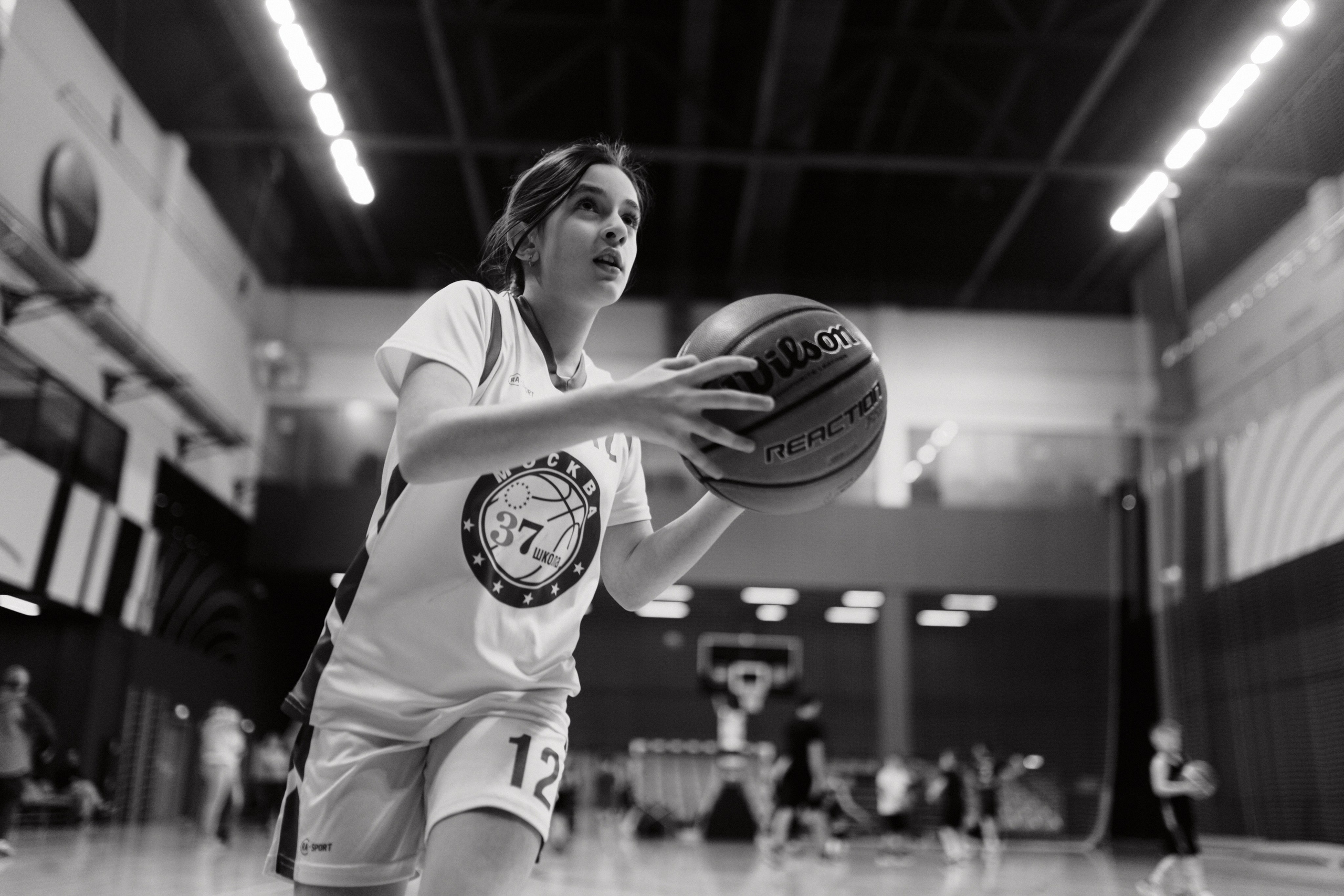 Новогодний баскетбол 2025. Детская лига. Евгений Бреча. Коммерческий и бэкстейдж фотограф в Москве