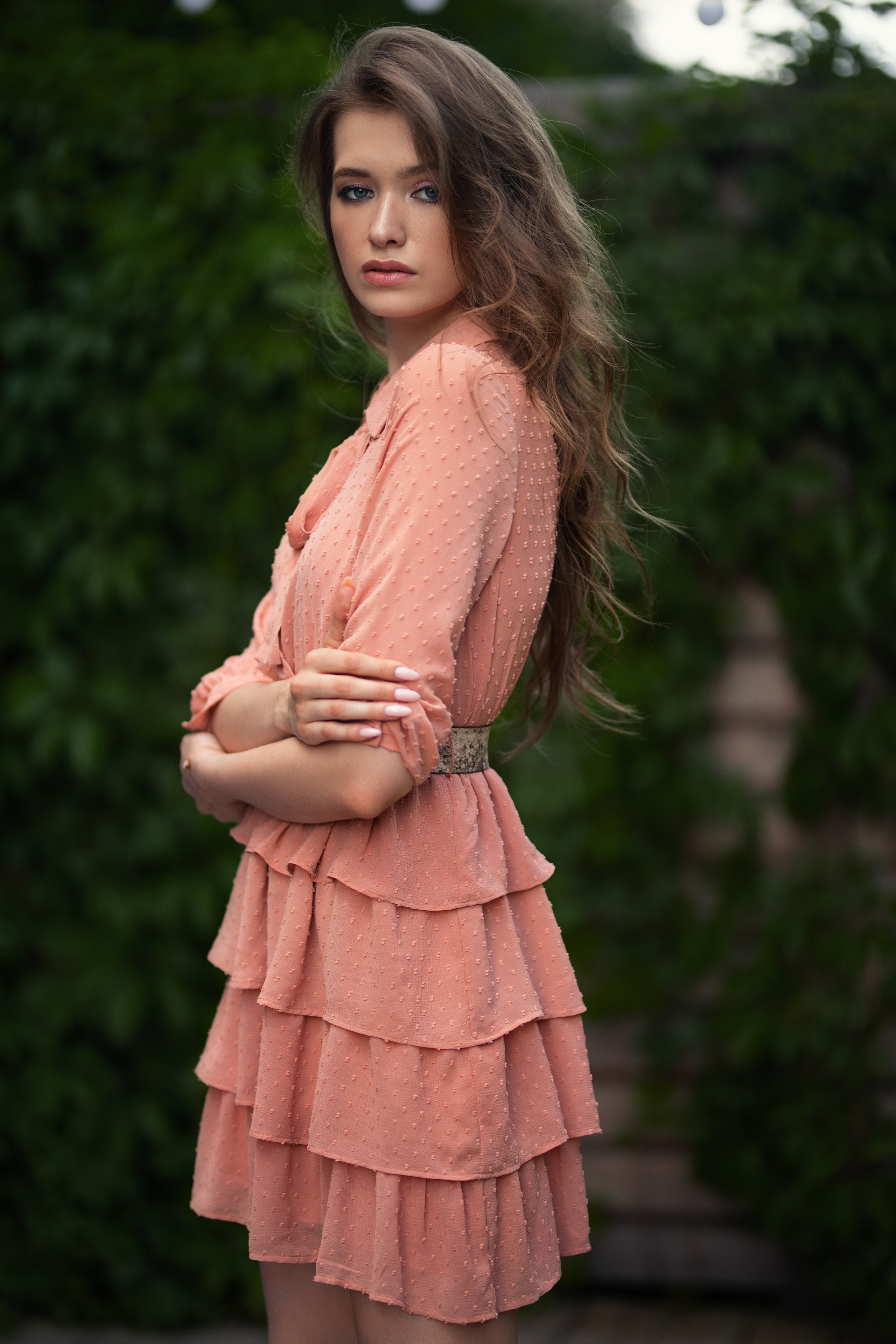 Фотосессия с Ольгой в интерьерной студии в формате для «себя»