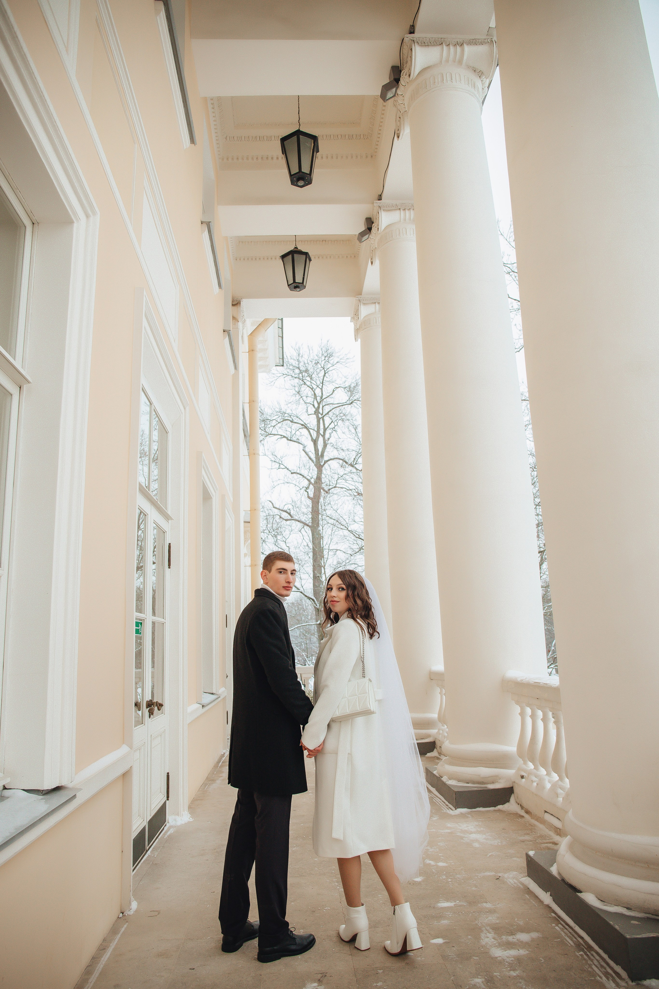 Андрей & Соня. Царское Село, зима. Свадебный и семейный фотограф Пушкин Царское Село СПБ Питер Санкт-Петербург и Рязань Ольга Козлова