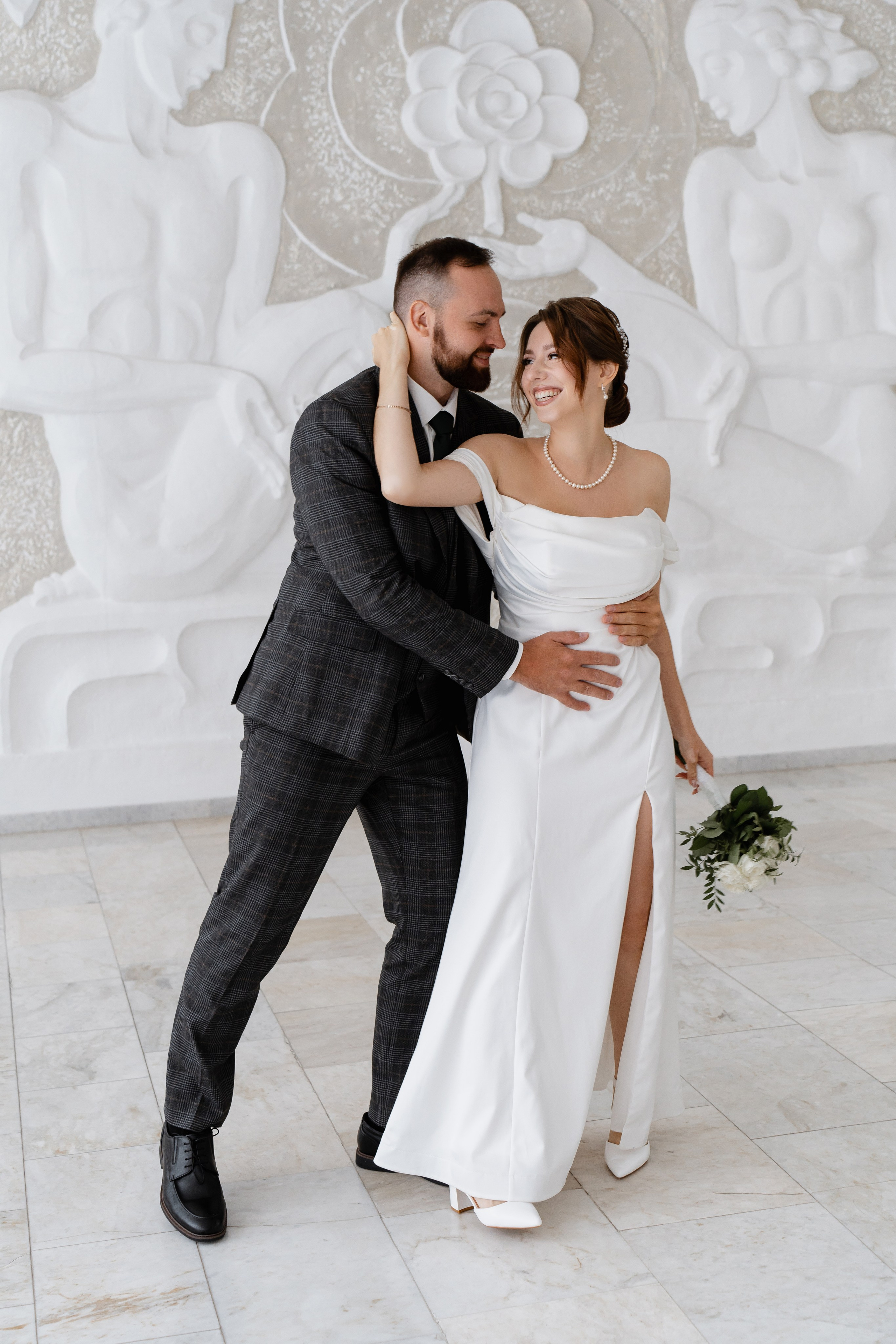 Андрей и Наталья_Дворец бракосочетания. Свадебный и семейный фотограф в Самаре Салахова Гулина