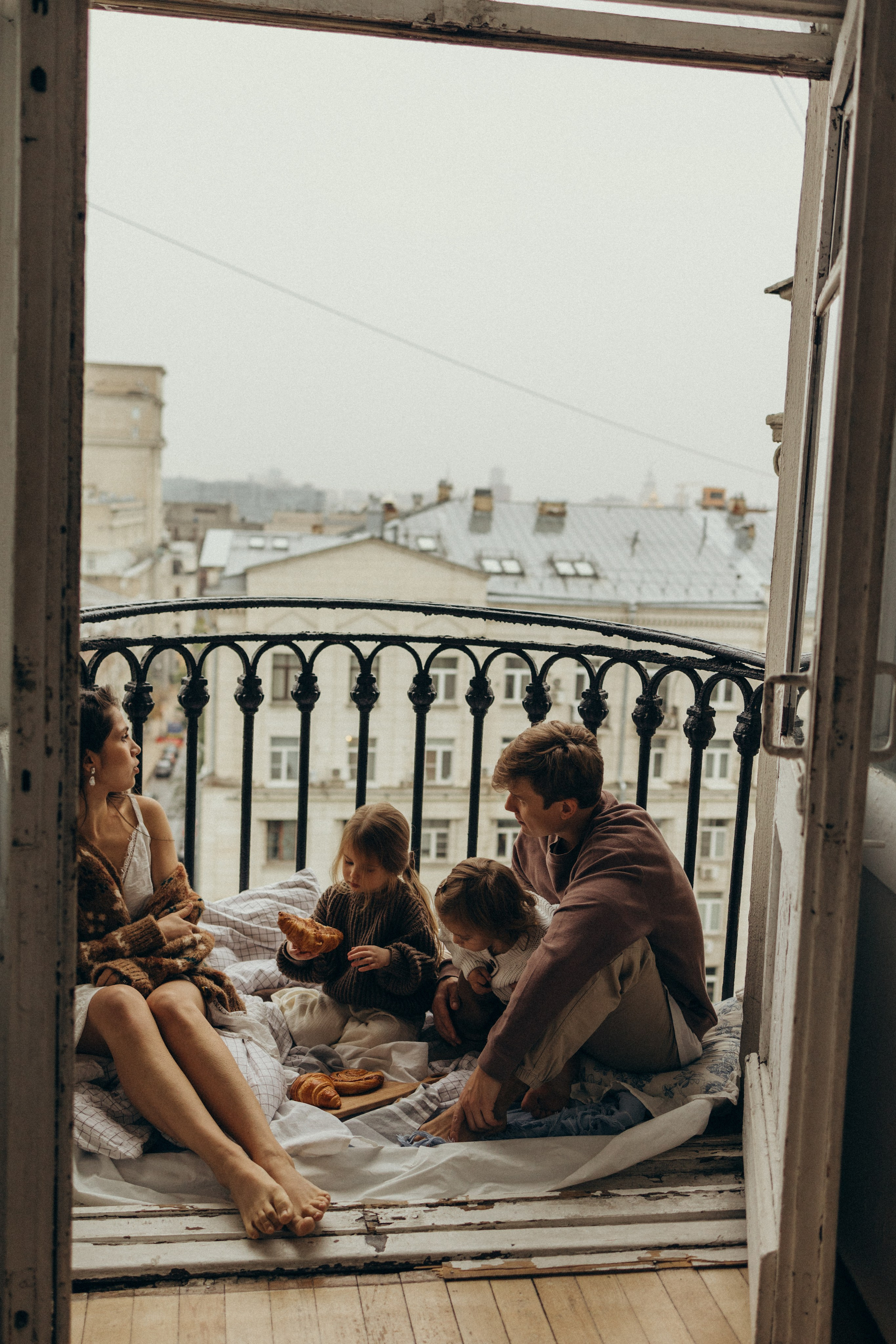 Семейное утро. Семейный фотограф в Москве Бунина Маргарита
