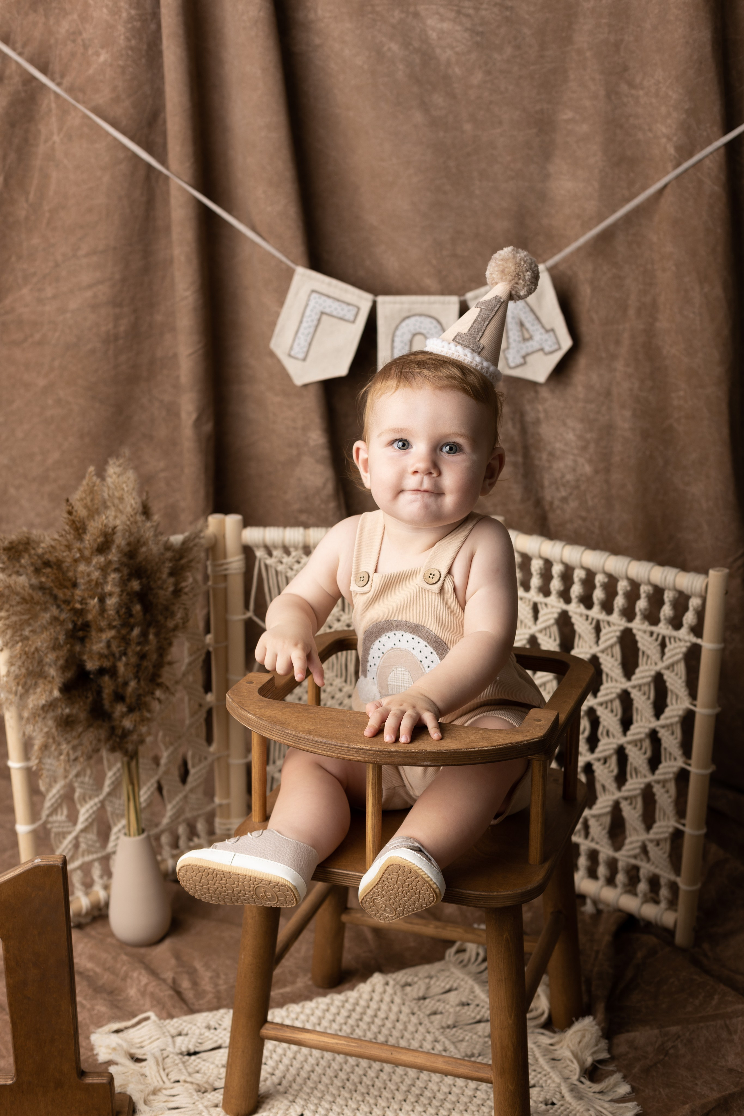 Фотосессия к первому дню рождения. Фотограф новорожденных, детский фотограф в г. Оренбурге Екатерина Козлова