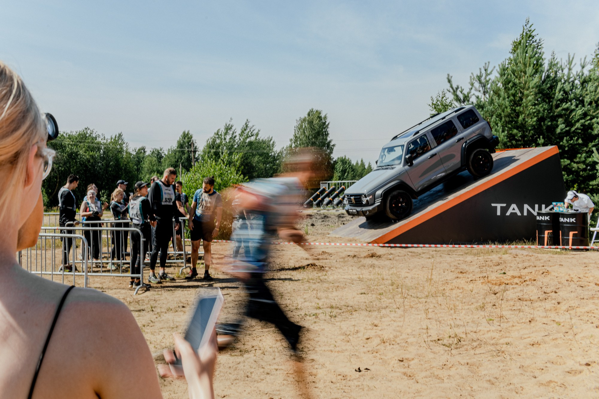 Тест-драйв TANK на Гонке Героев. Night2Day Санкт-Петербург