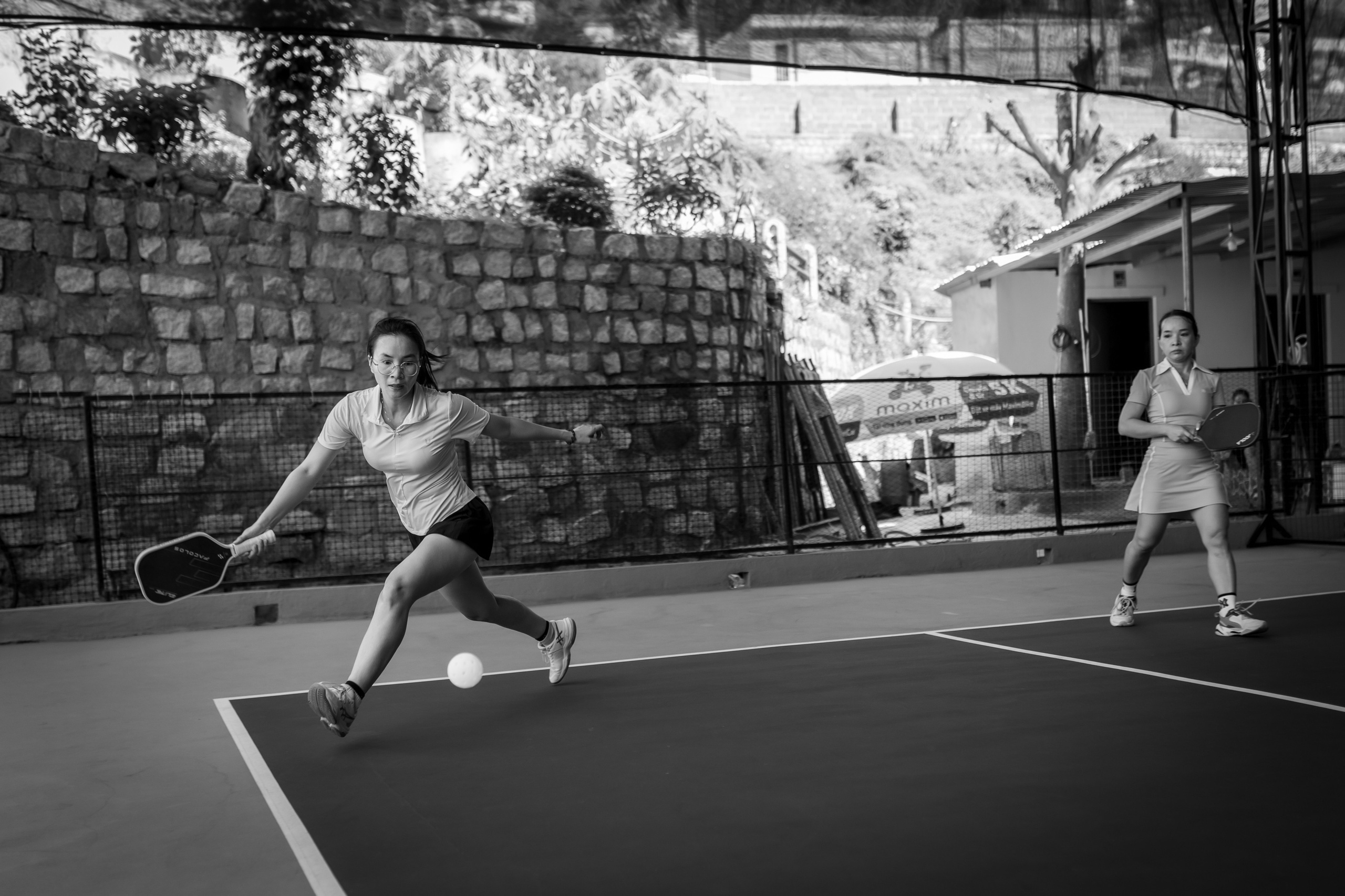 Турнир Pickleball. Твой фотограф — Полосатый кот