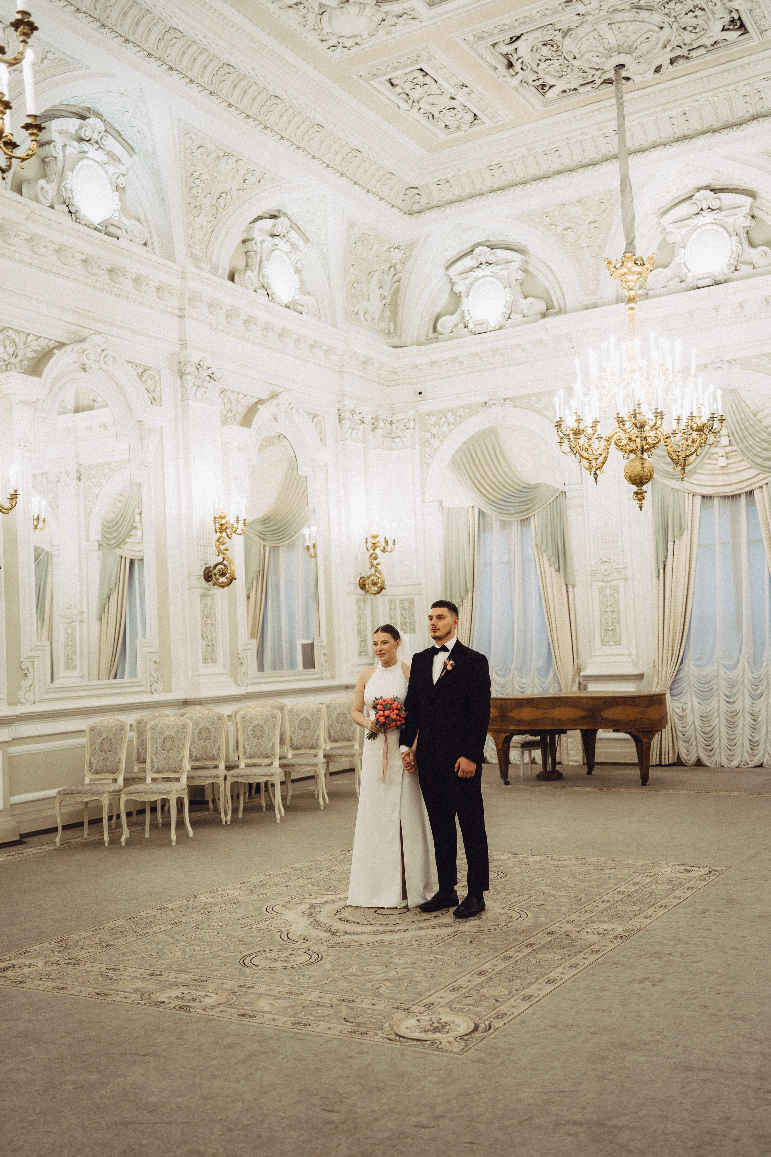 СВАДЕБНАЯ СЬЕМКА В ПЕВОМ ДВОРЦЕ БРАКОСОЧЕТАНИЯ. Профессиональный фотограф, Санкт-Петербург — Виктория Богомолова