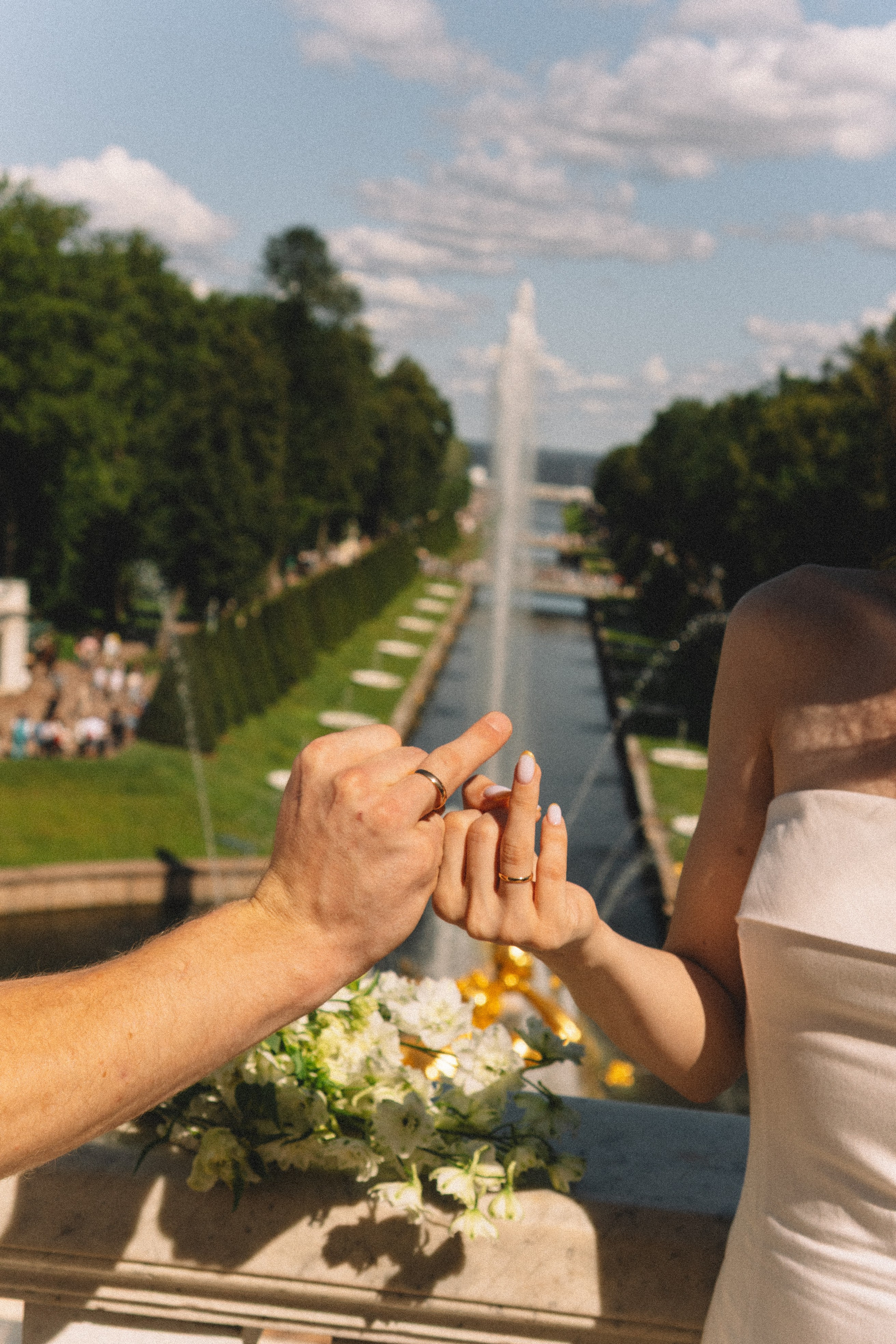 СВАДЕБНАЯ СЬЕМКА В ПЕТЕРГОФЕ И СЬЕМКА РЕПОРТАЖА В ЗАГСЕ ПЕТЕРГОФА. Профессиональный фотограф, Санкт-Петербург — Виктория Богомолова