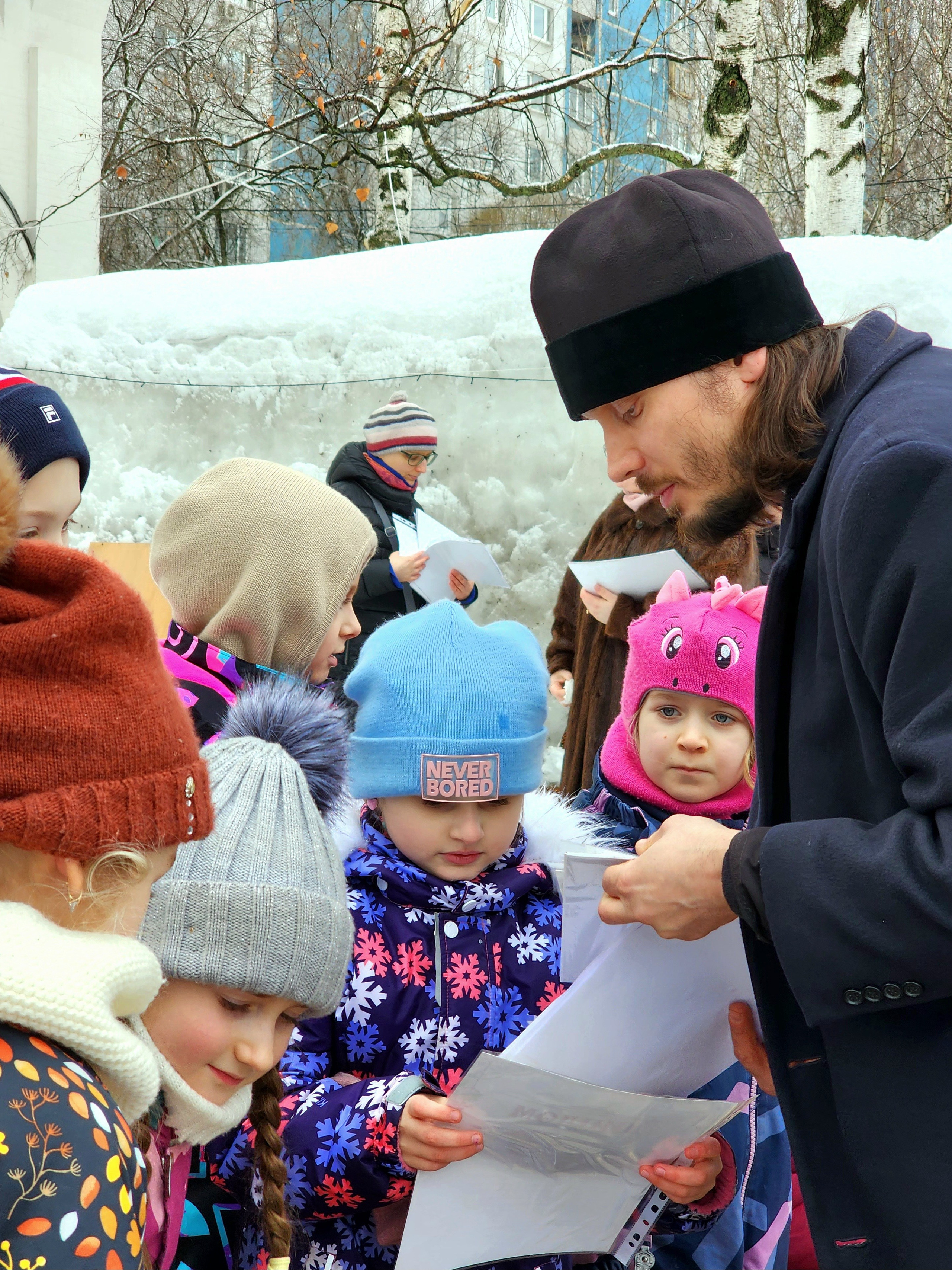 Иерей сергий демидов на детском празднике
