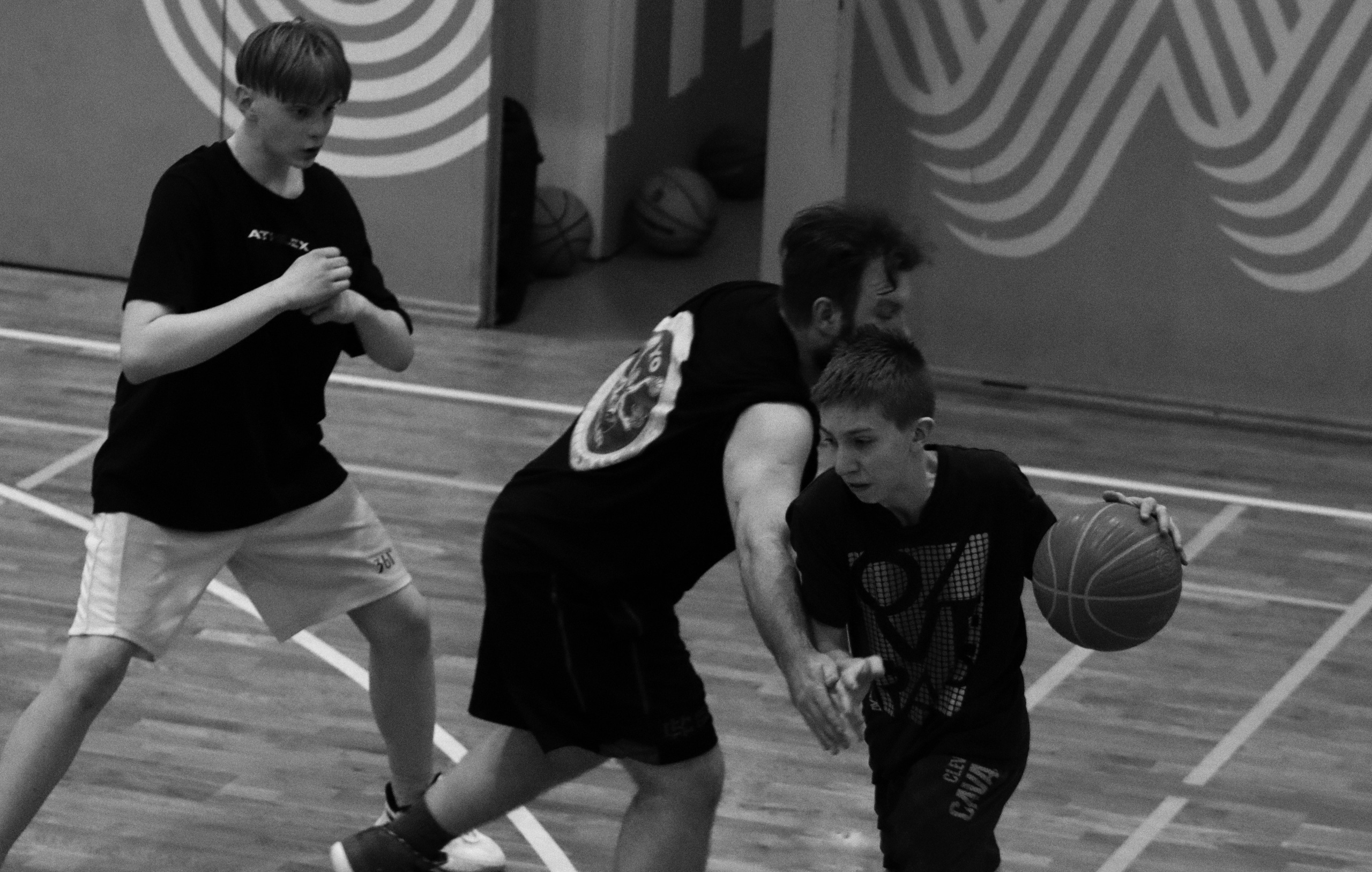 Тренировка по баскетболу. Главная