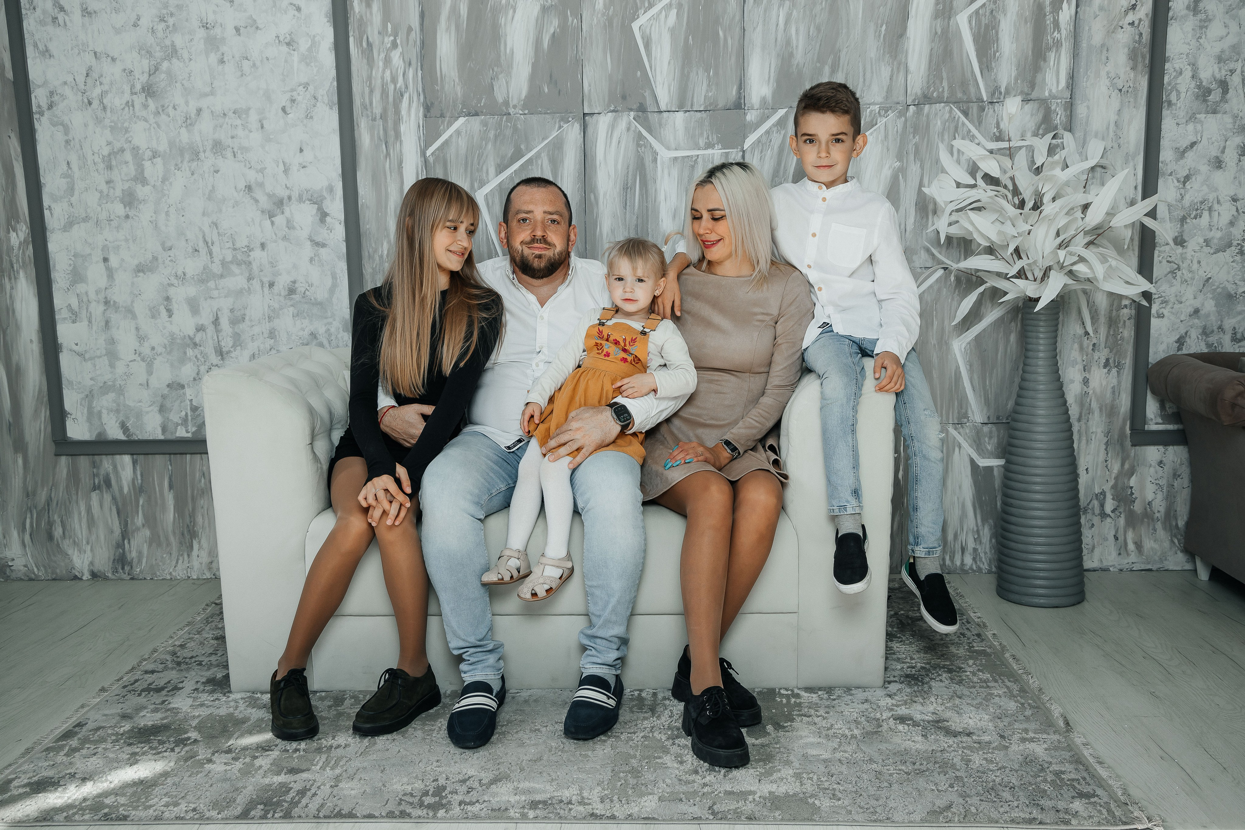 Светлана и Олег с детишками). Семейный и детский фотограф в городе Подолск МО Крылова Ирина