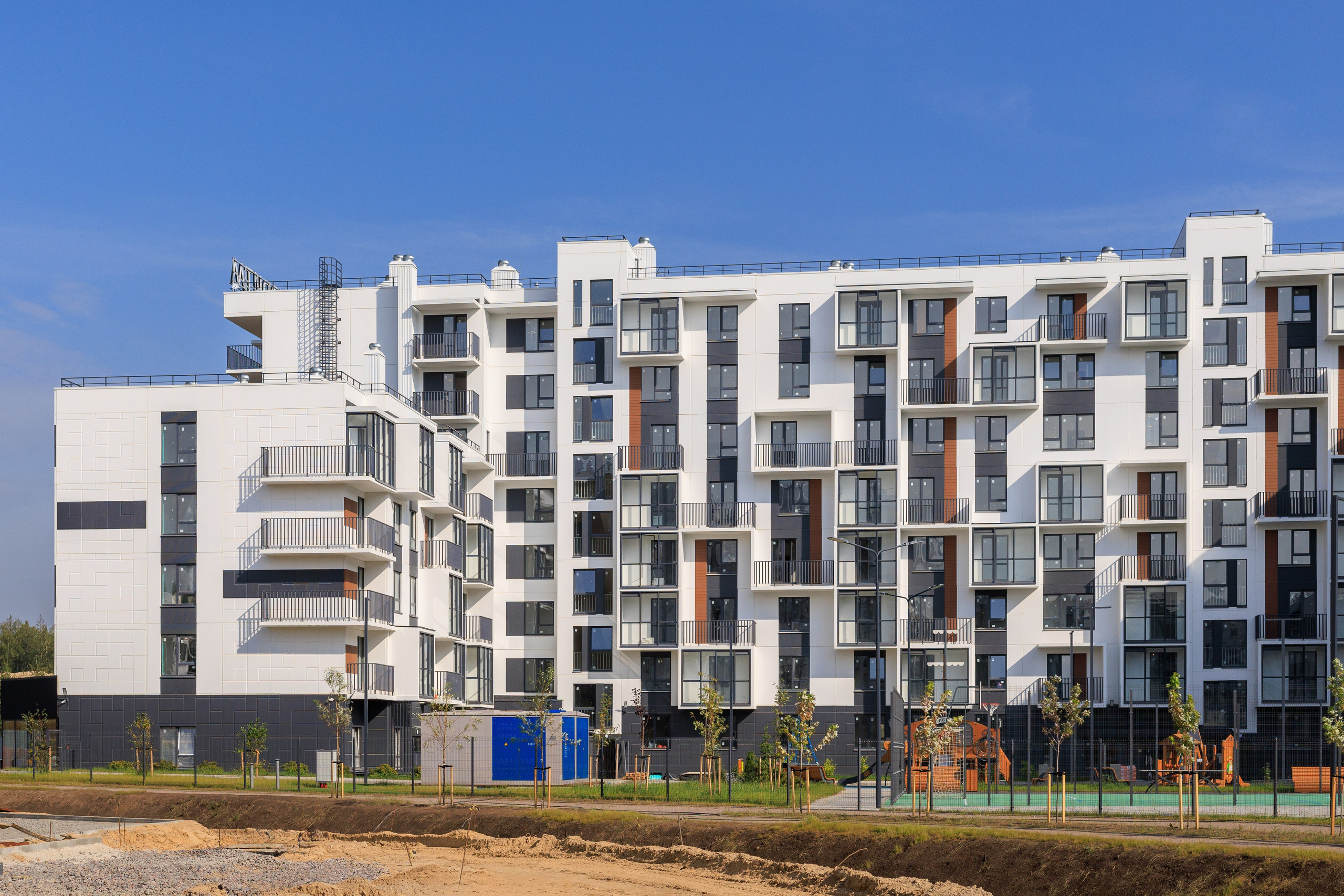 Архитектурная и репортажная фотосъёмка для застройщика