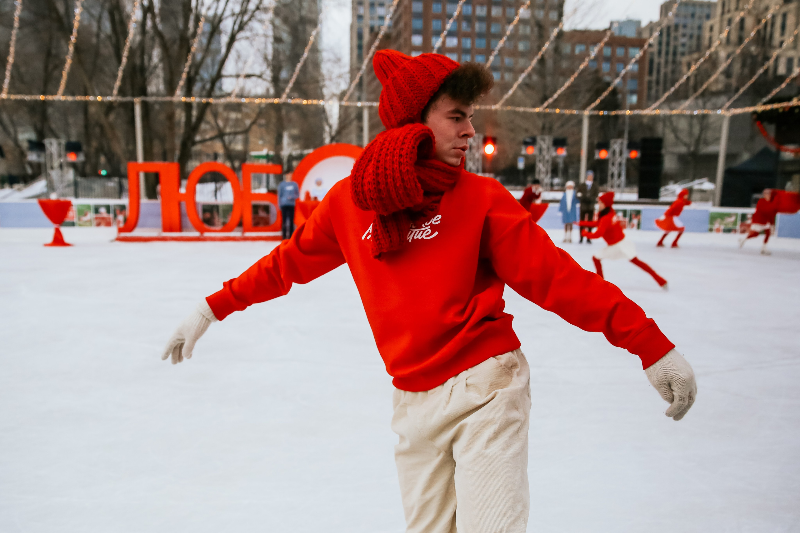Ледовое шоу Сити каток Московское Чаепитие. Фотограф и видеограф Анна Домашенко