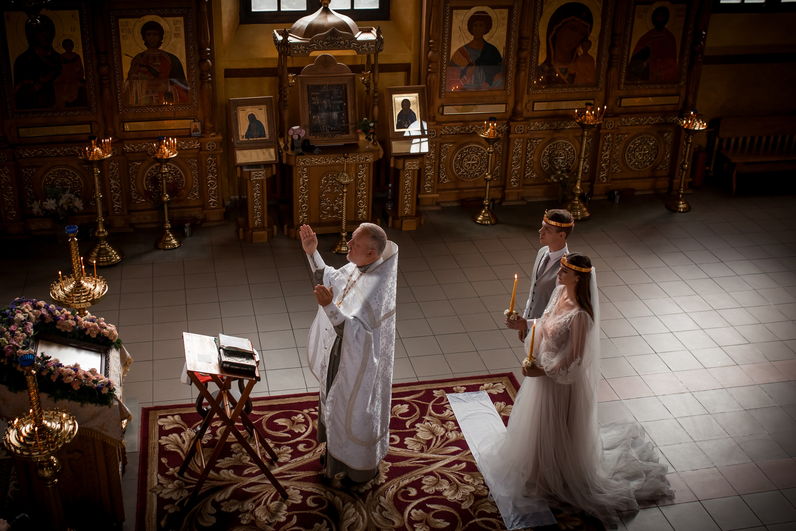 Таинство Венчания Вячеслава и Милании