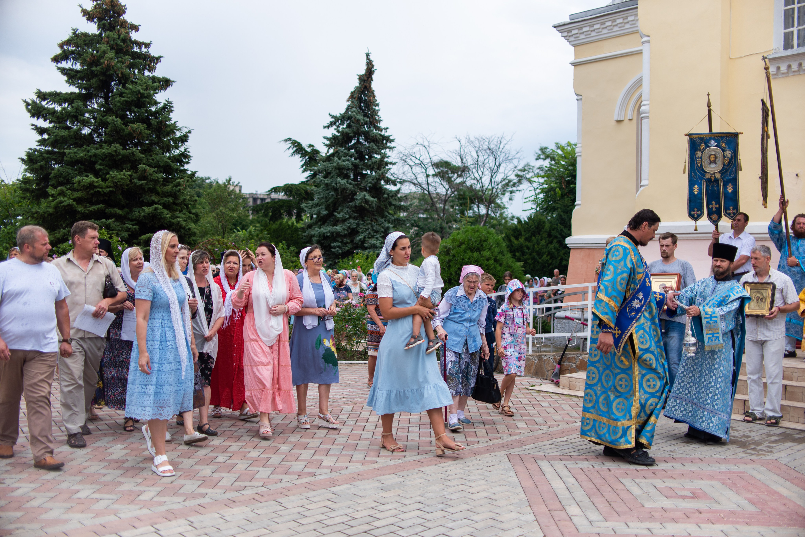 Празднование в честь явления иконы Пресвятой Богородицы в Казани 21.07.2023. Семейный и свадебный фотограф в Феодосии и Коктебеле