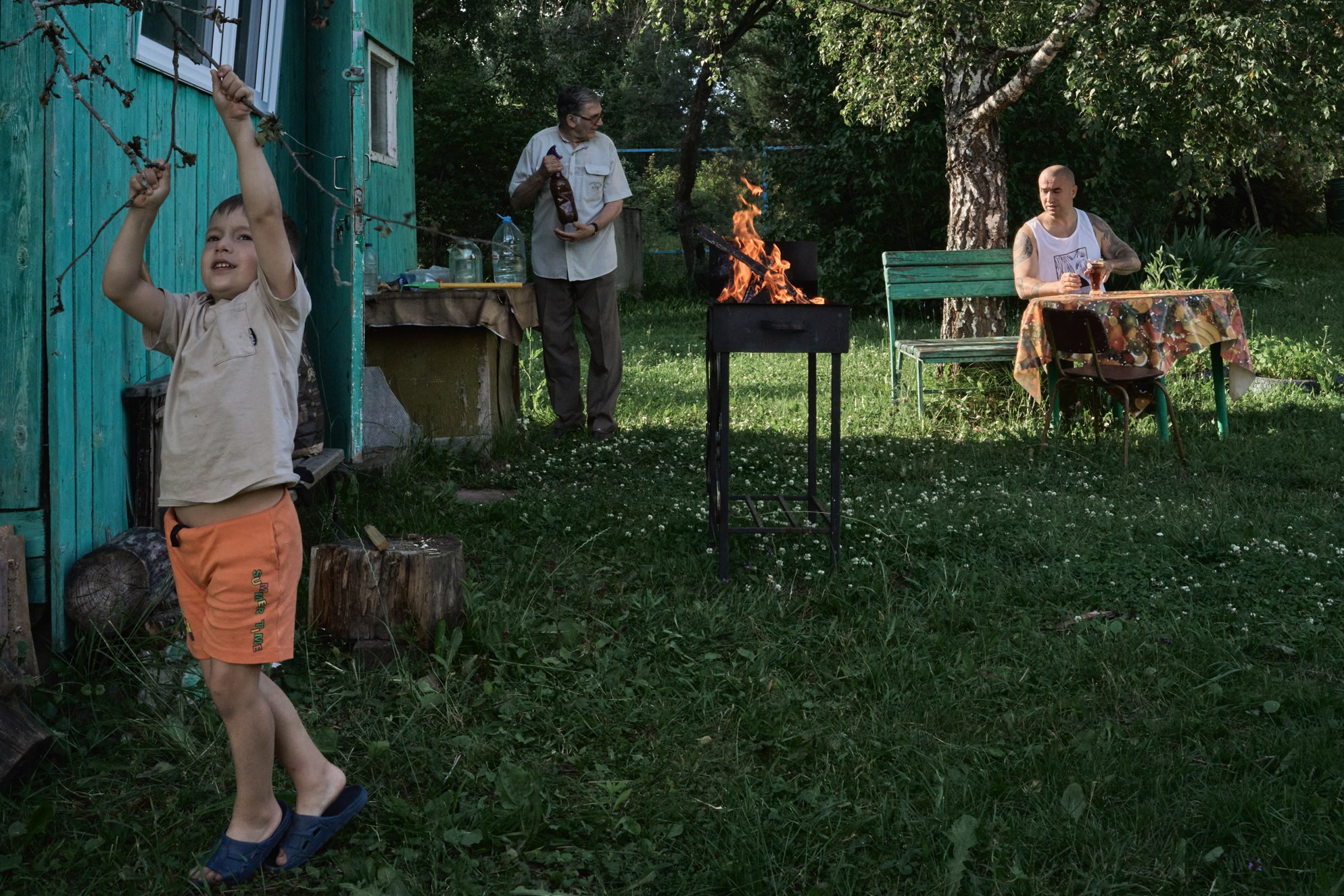 Дачная история в Малиновке. Фотограф Женя Пашкина