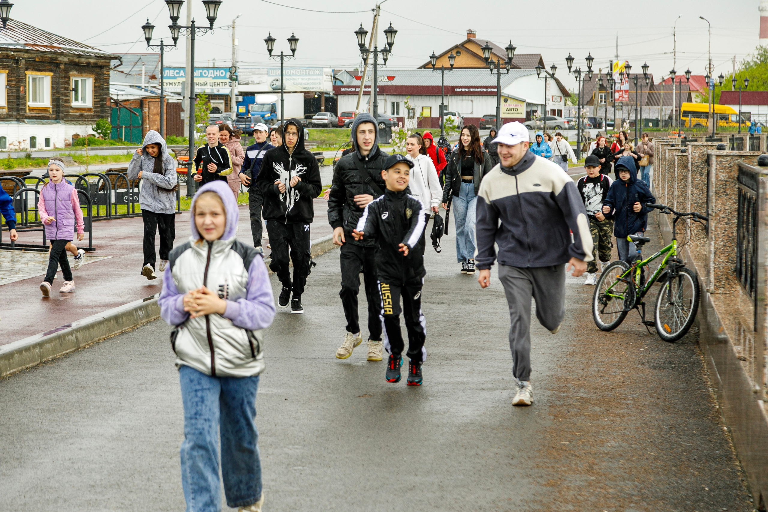 «СпортЛето» и «Зарядка с чемпионом» — семья Сармачевых 😋. Фотограф Андрей Гузеев