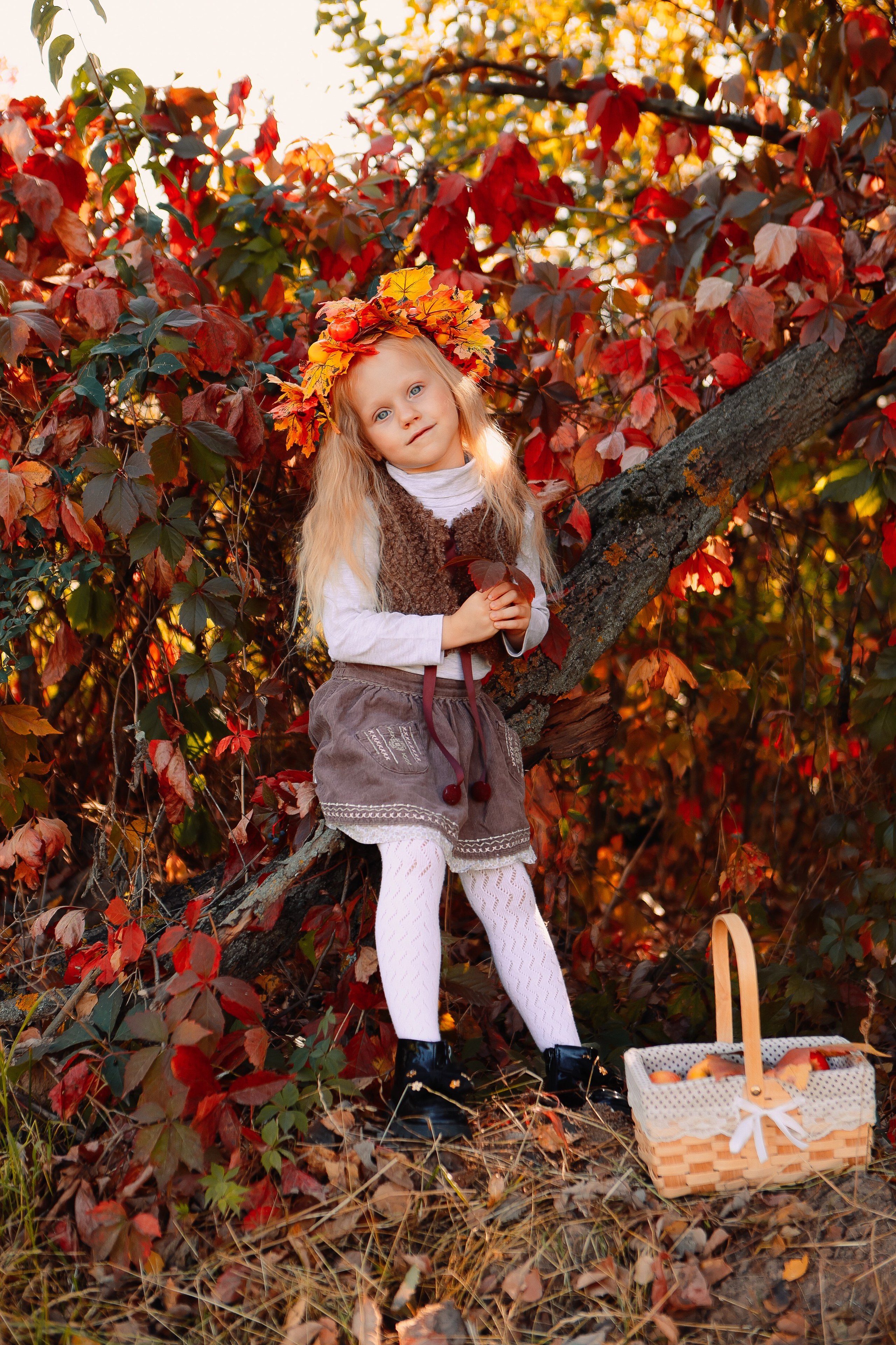 Осень. Семейный и детский фотограф в Москве Александра Мак