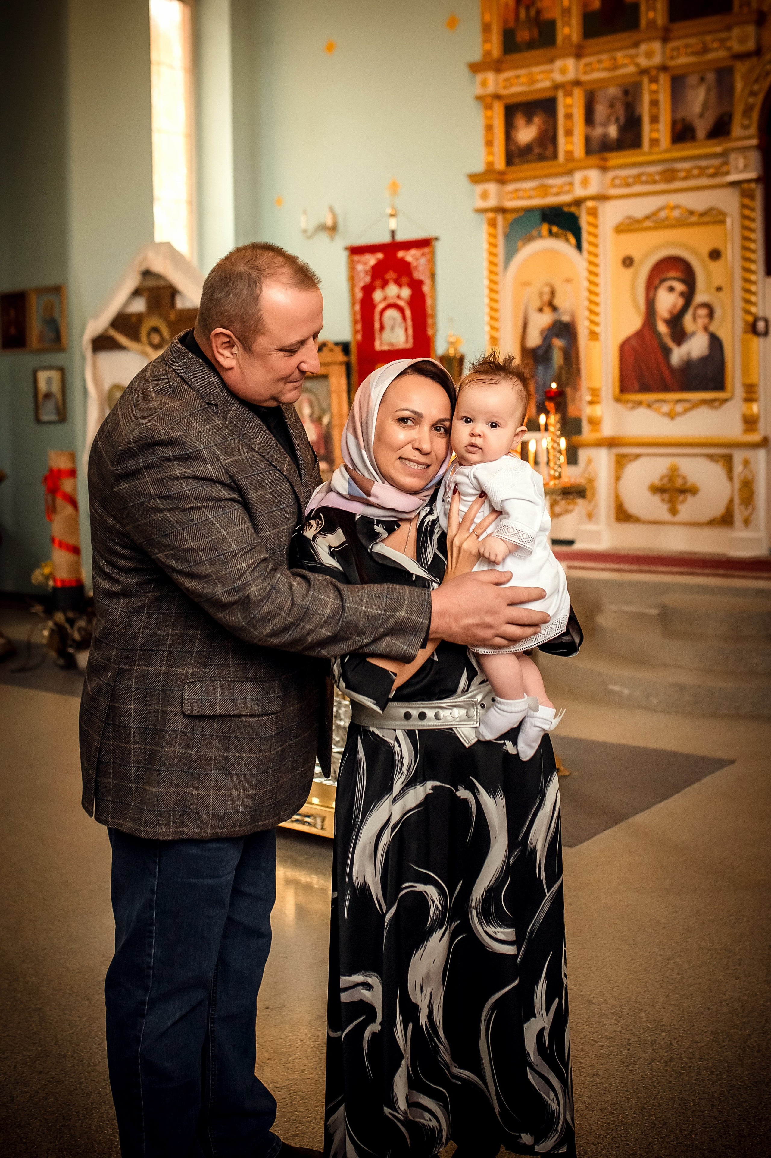 Крещение Верочки